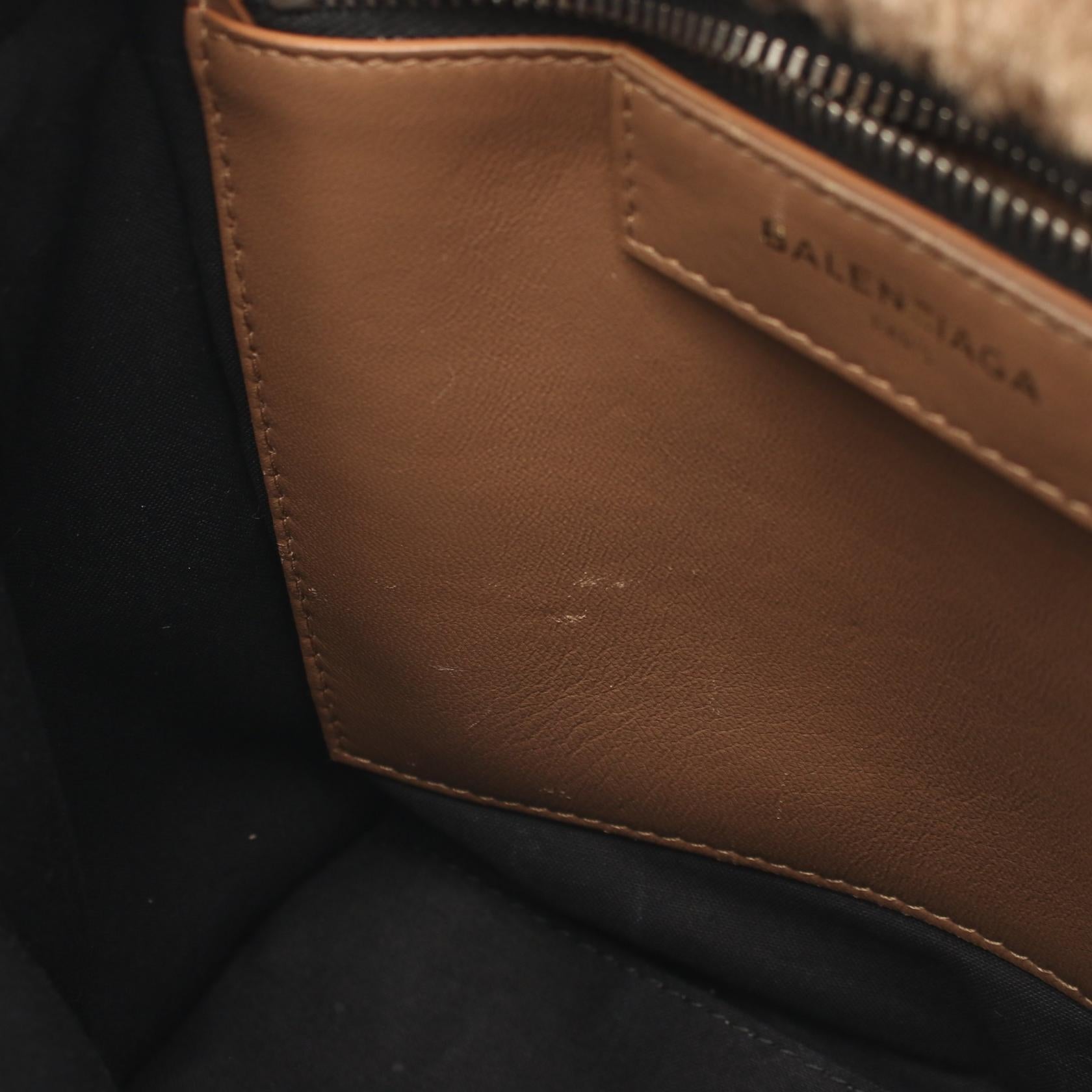 バレンシアガ BAZAR SHOPPER レザートートバッグ