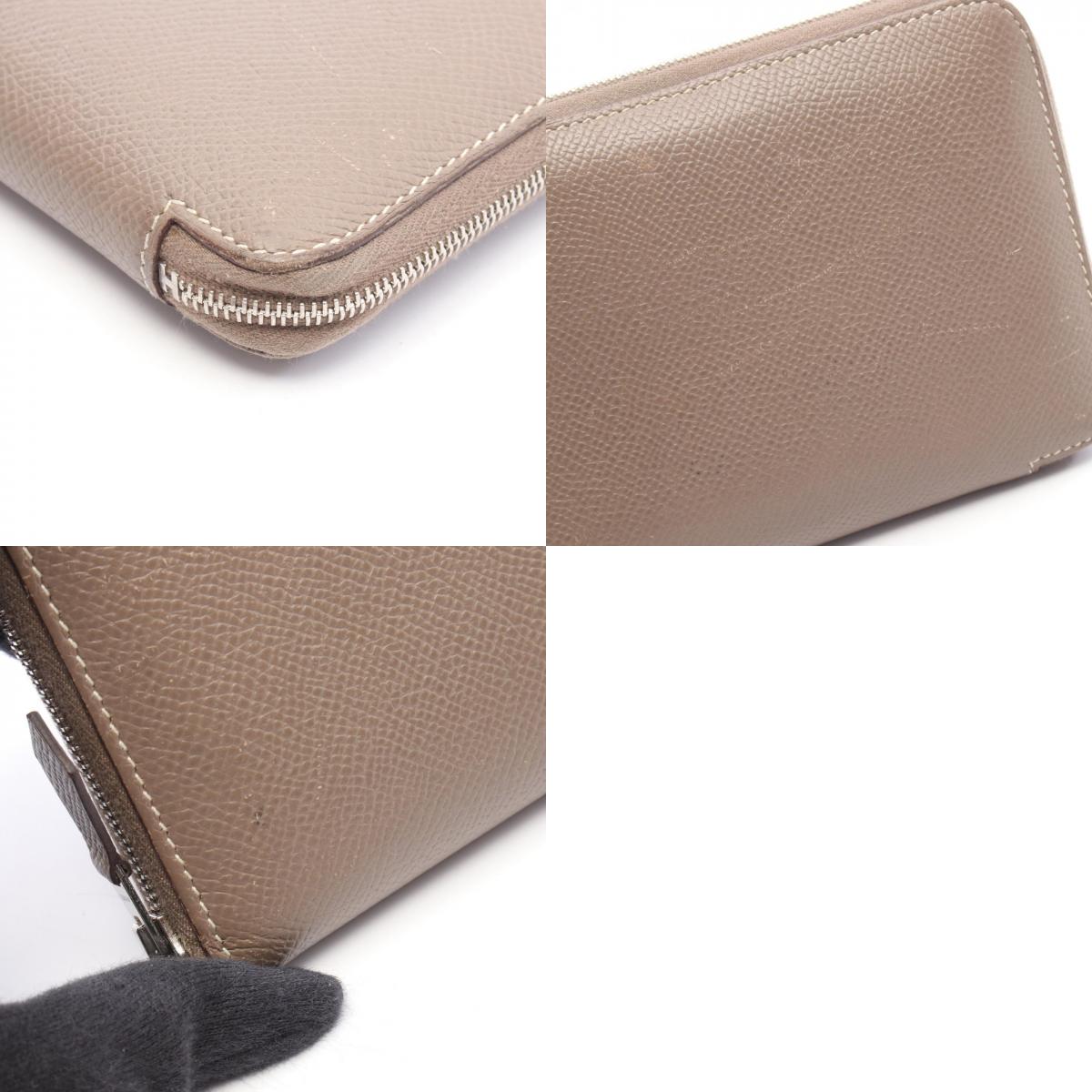 エルメス アザップロング ヴォーエプソン ラウンド長財布