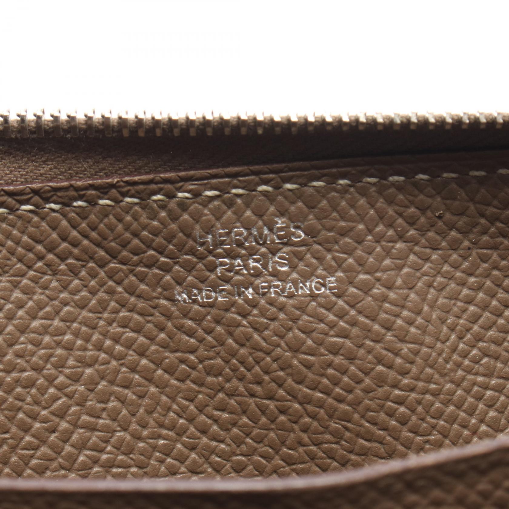 エルメス アザップロング ヴォーエプソン ラウンド長財布