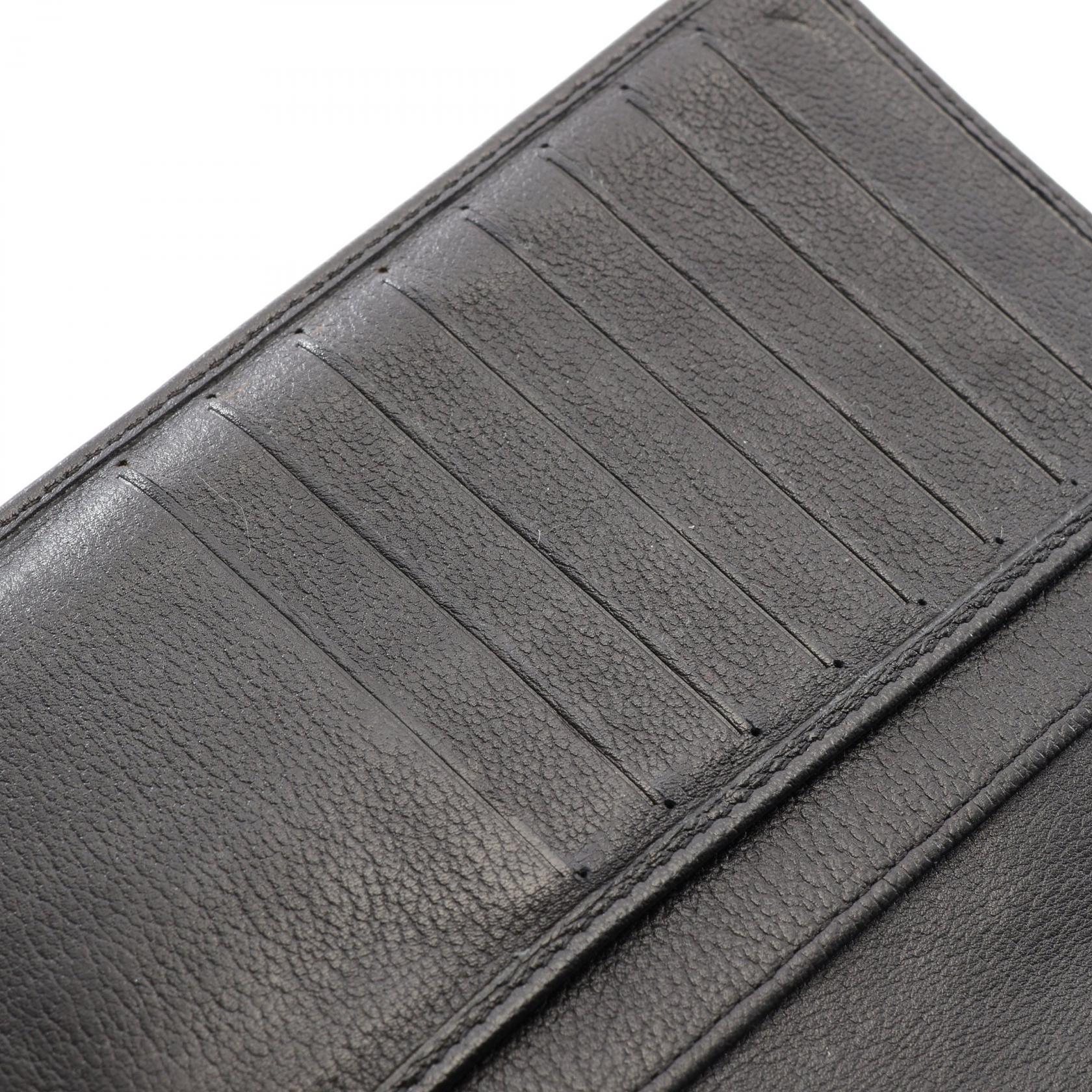 シャネル バタフライカメリア レザー長財布