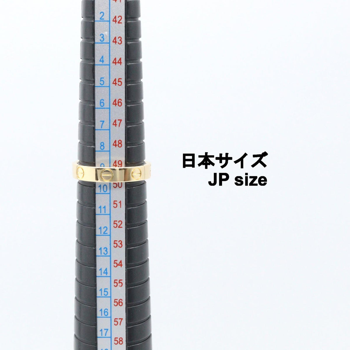 カルティエ ミニラブ Au750 リング 9号