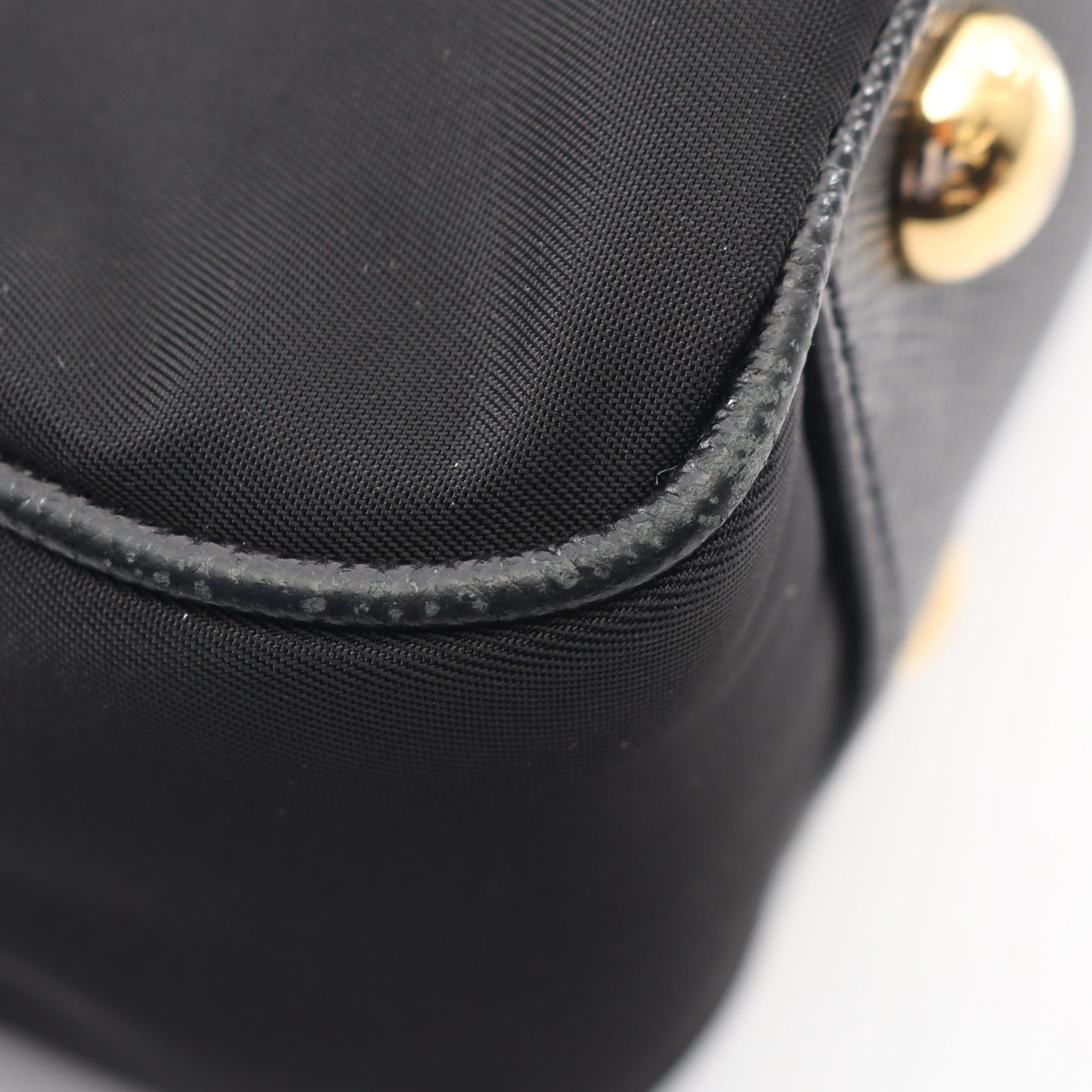 プラダ TESSUTO SAFFIANO ハンドバッグ