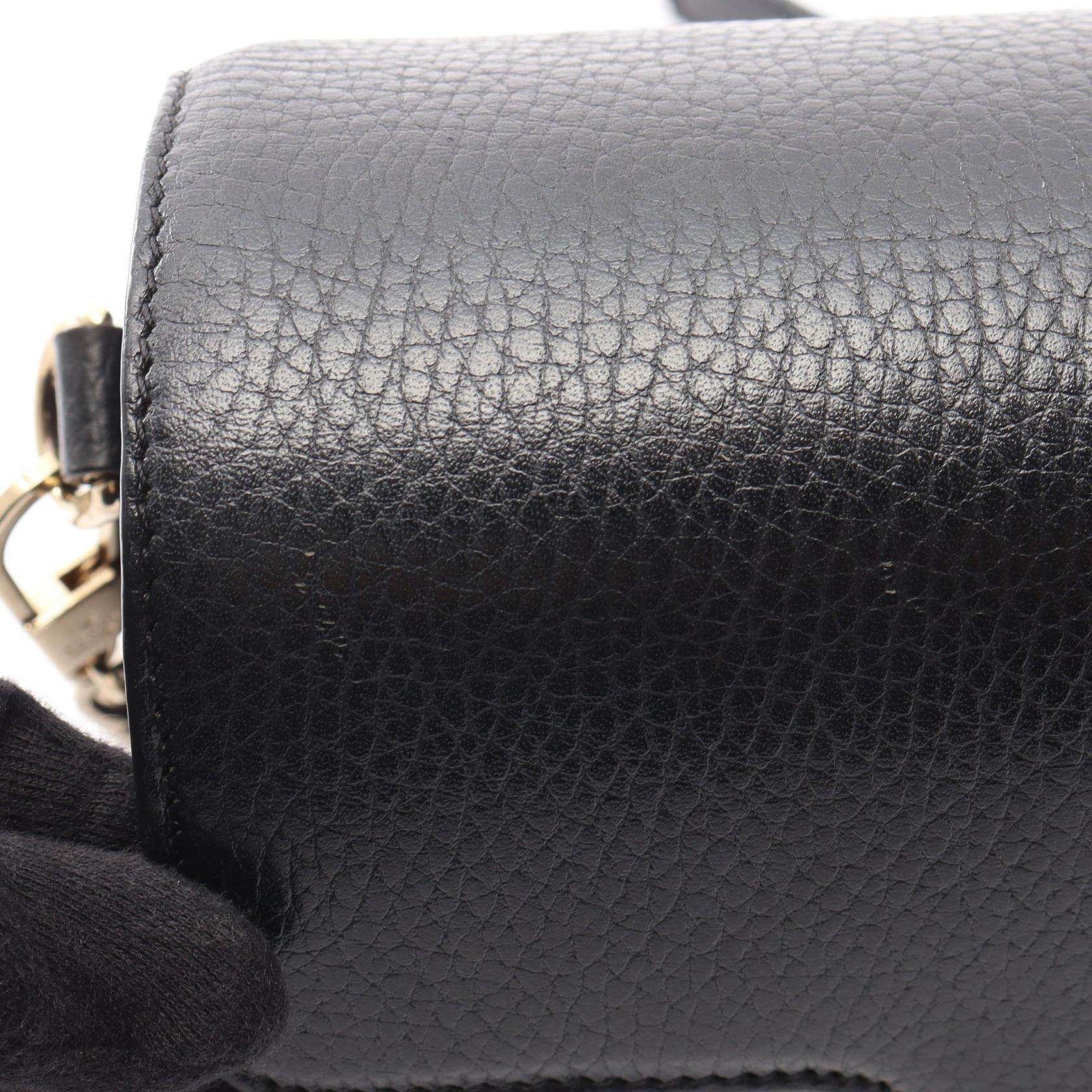グッチ インターロッキングG レザーショルダーバッグ