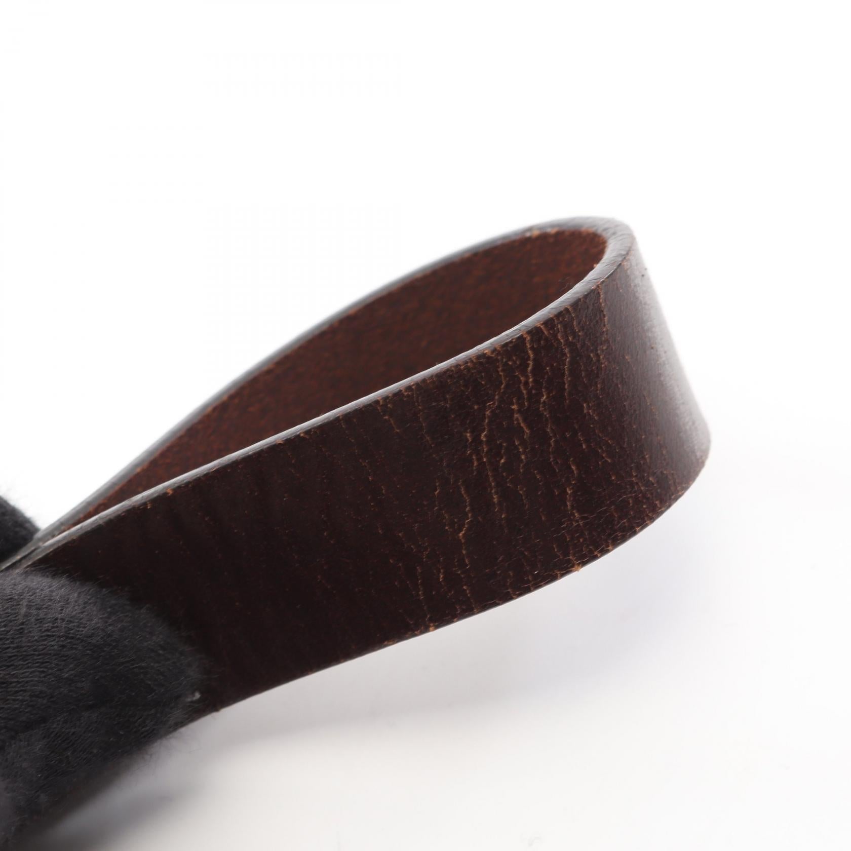 フェンディ マンマバゲット ズッカ キャンバス レザー ショルダーバッグ