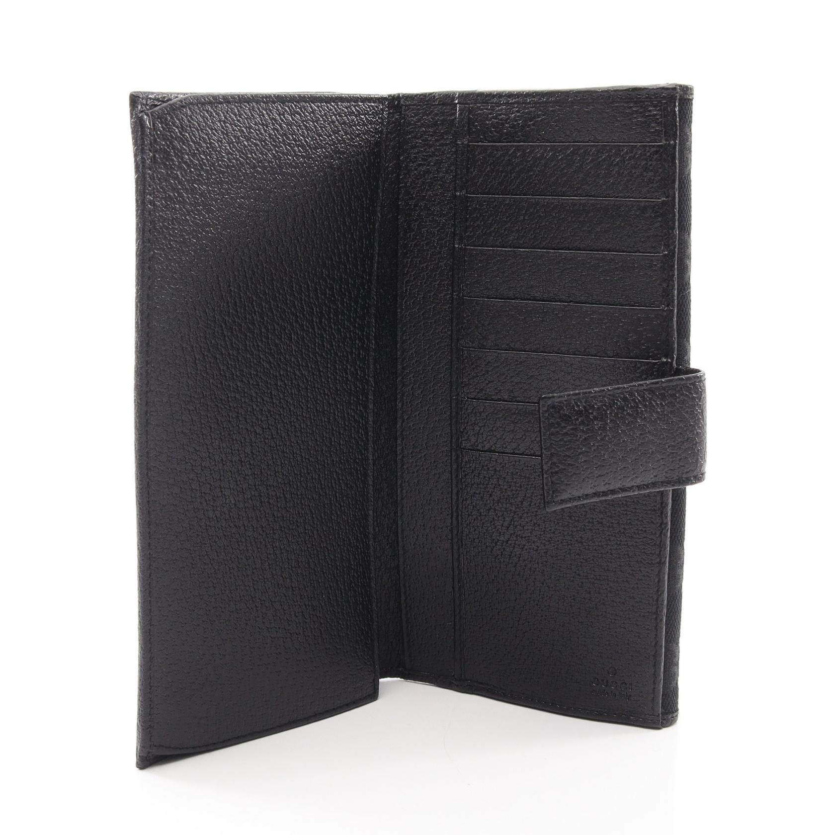 グッチ GGキャンバス レザー財布