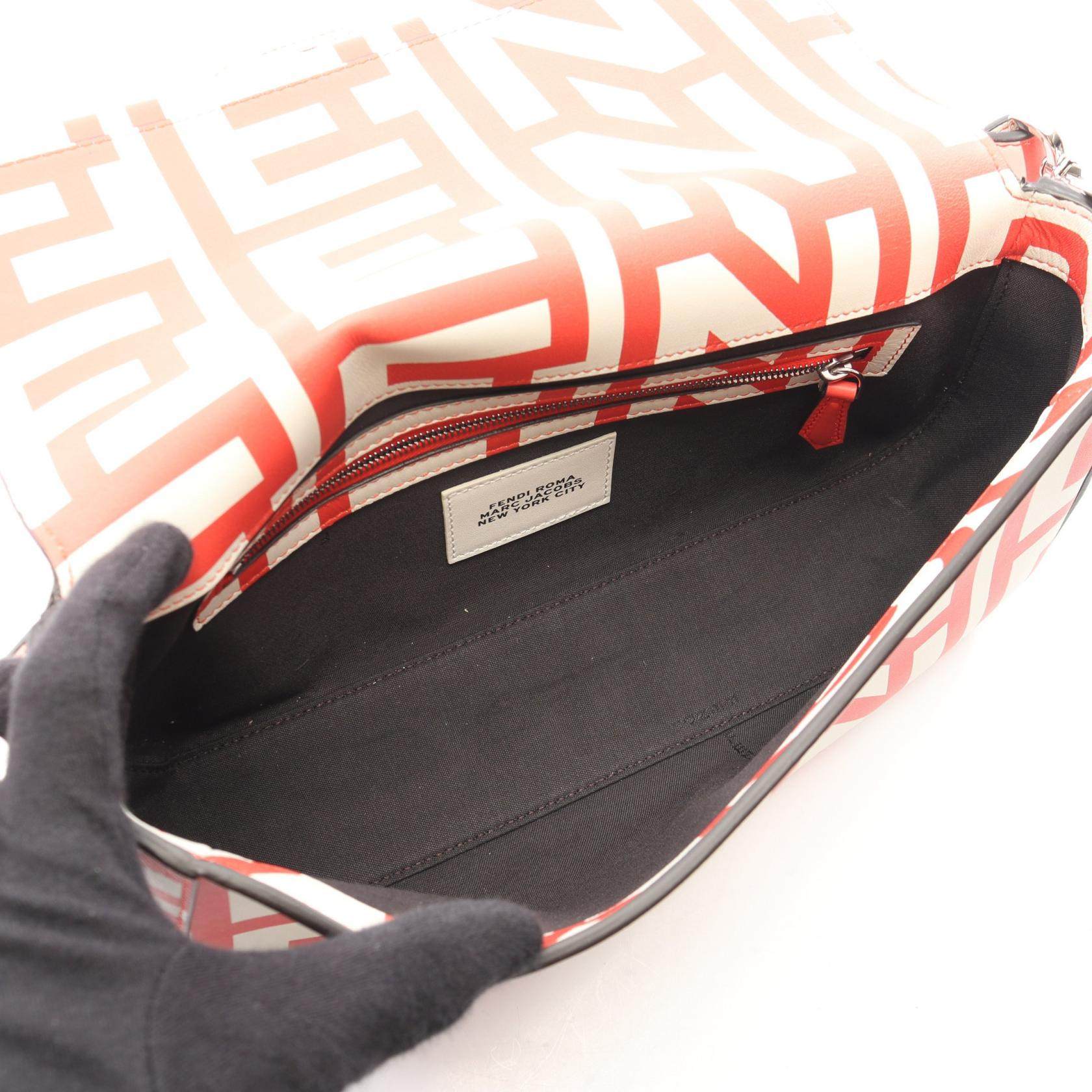 フェンディ FENDI × MARC JACOB レザー2wayハンドバッグ