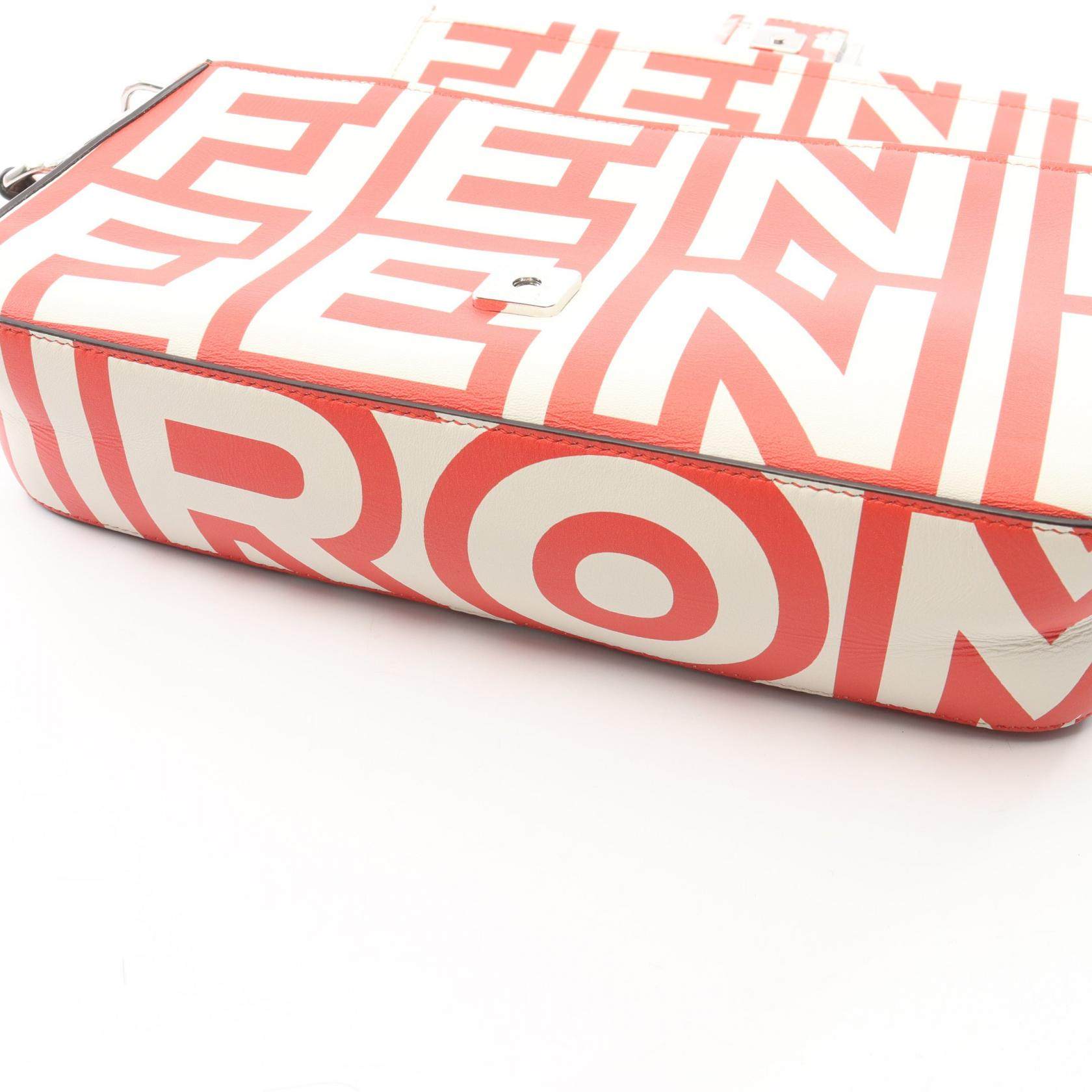 フェンディ FENDI × MARC JACOB レザー2wayハンドバッグ