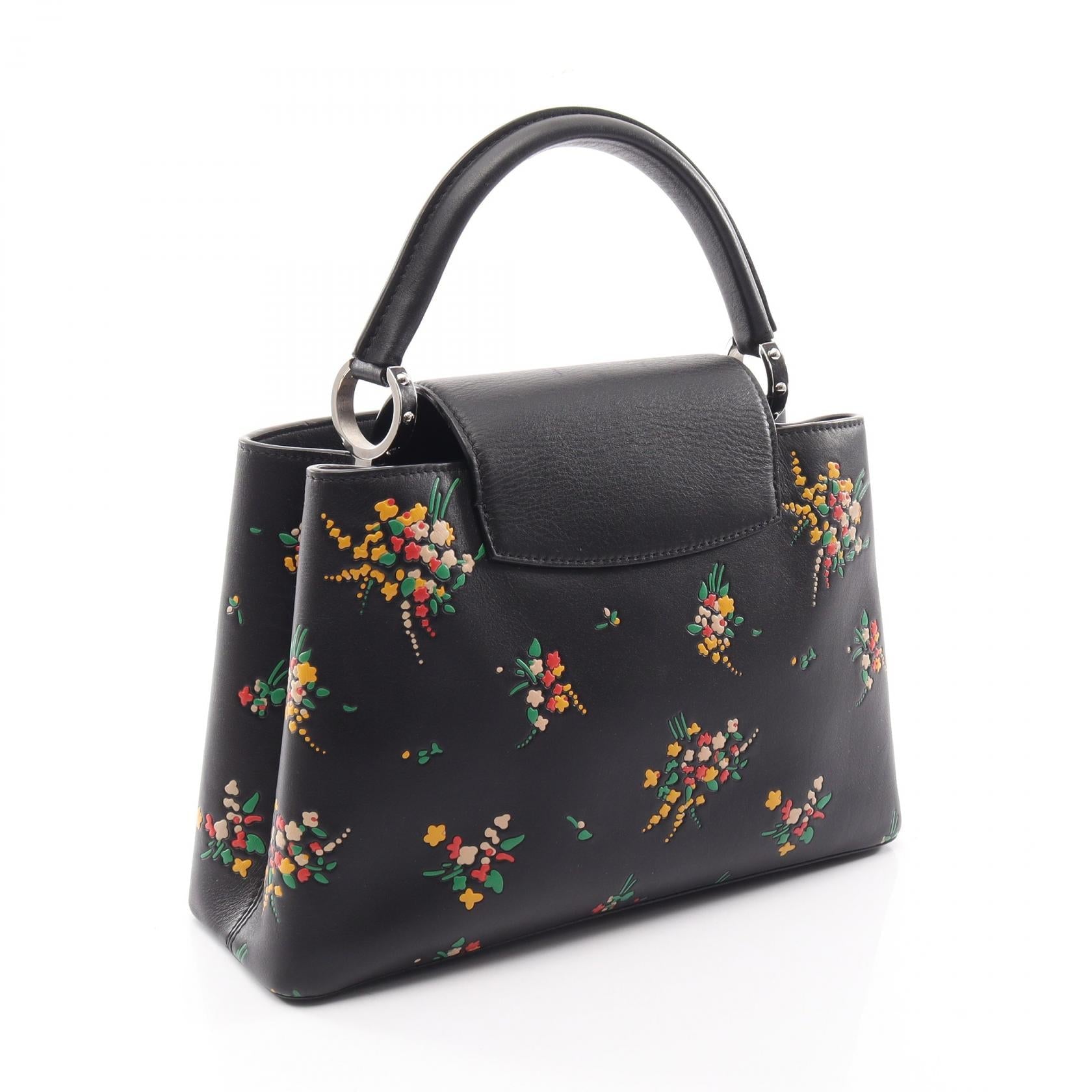 ルイヴィトン カプシーヌPM Blossom レザーハンドバッグ