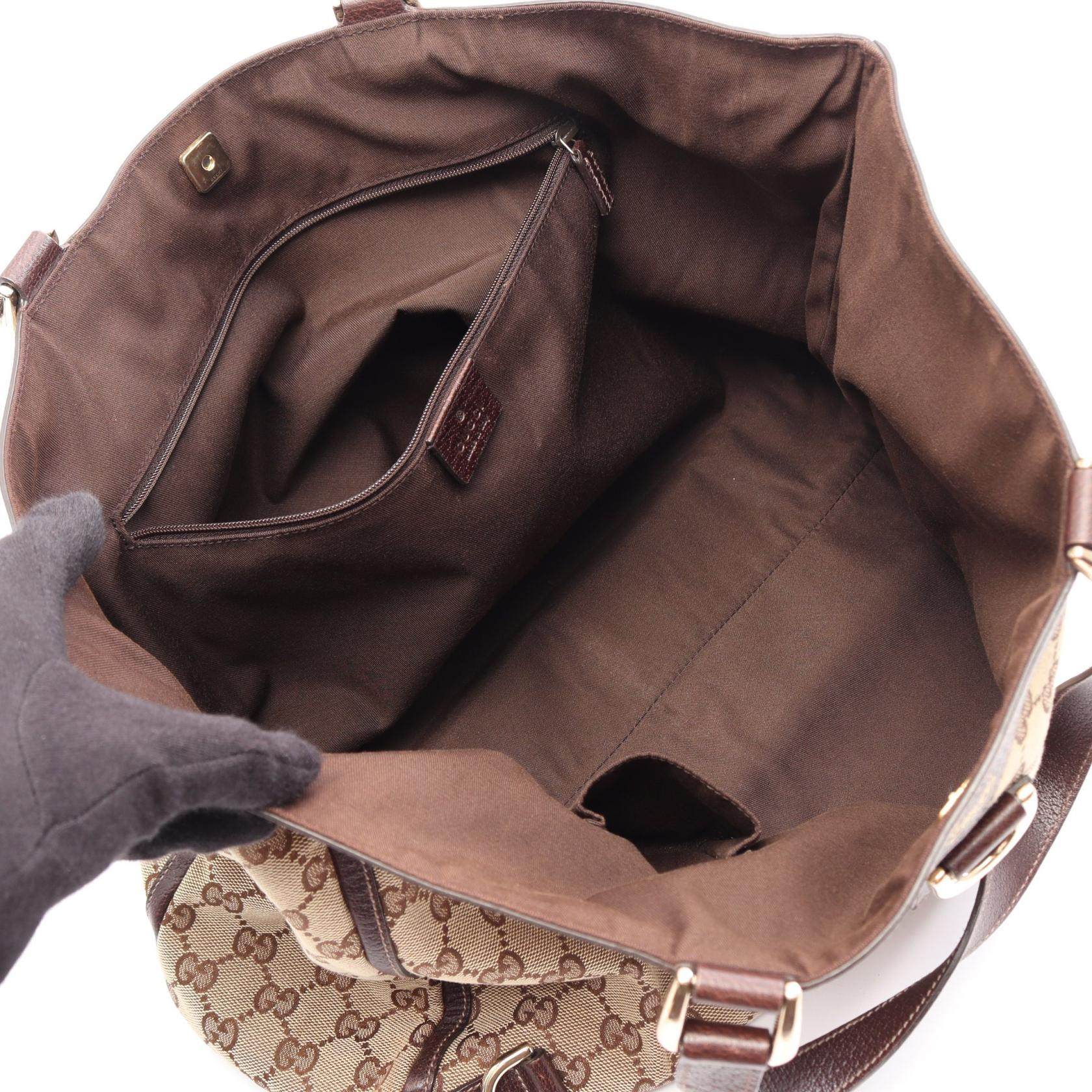 グッチ アビー GGキャンバス トートバッグ