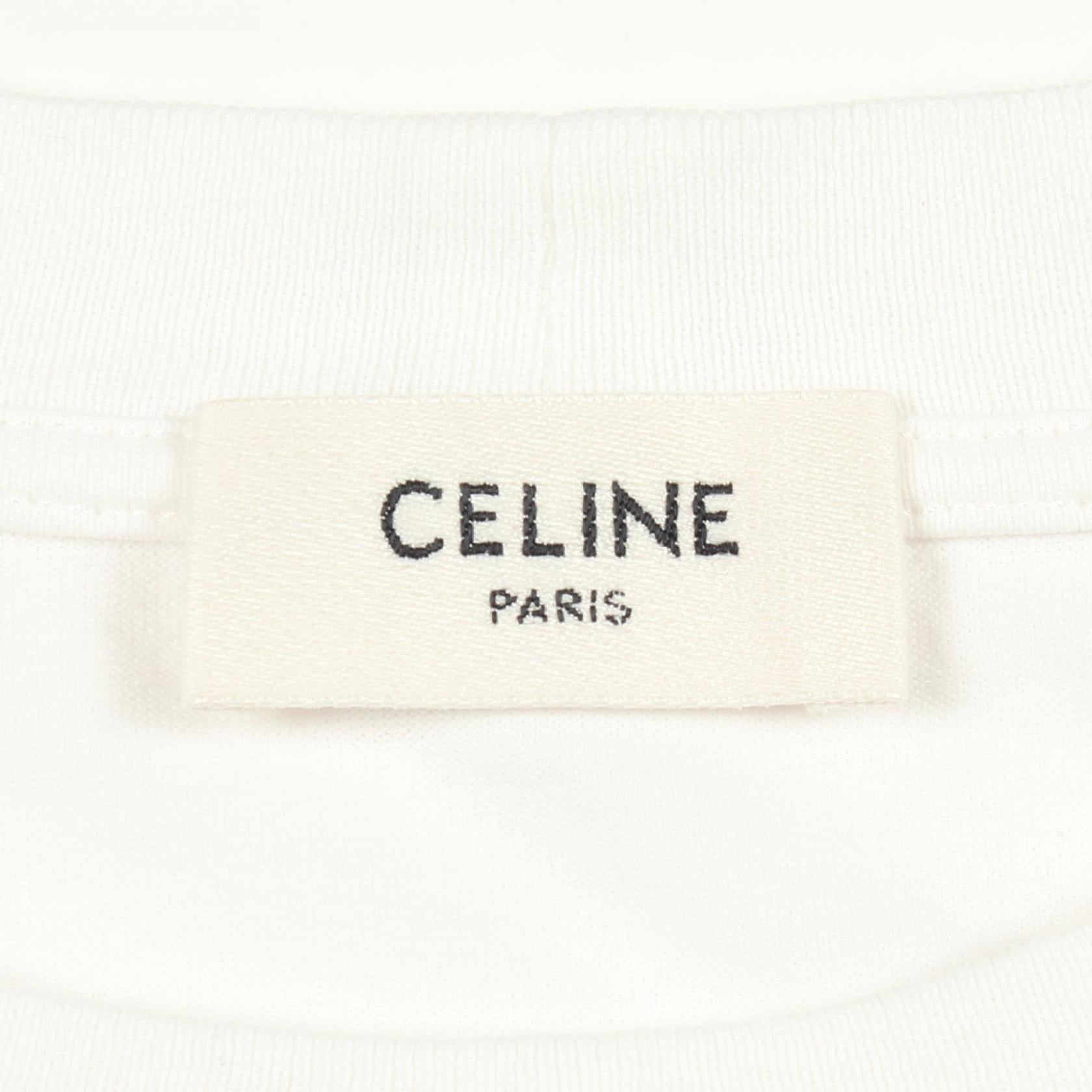 セリーヌ コットン Tシャツ