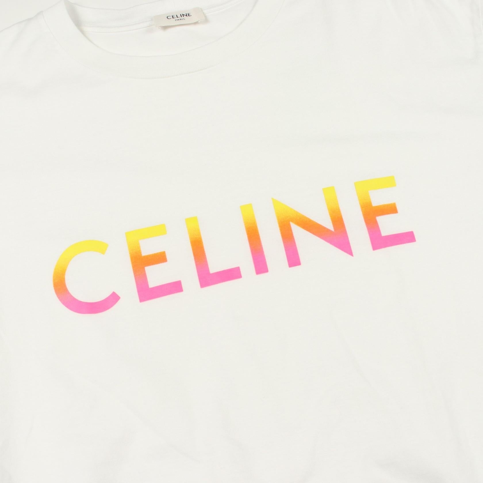 セリーヌ コットン Tシャツ