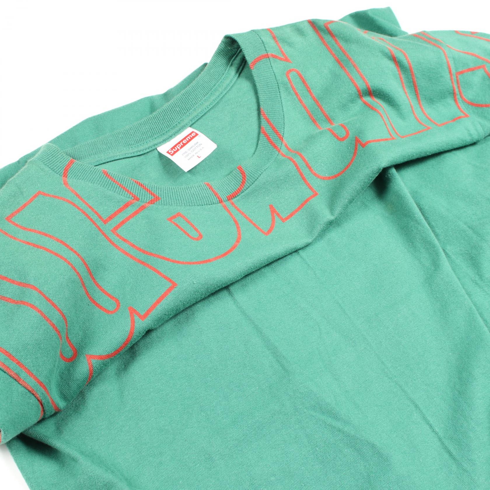 シュプリーム Upside Down Tee コットン 半袖Tシャツ