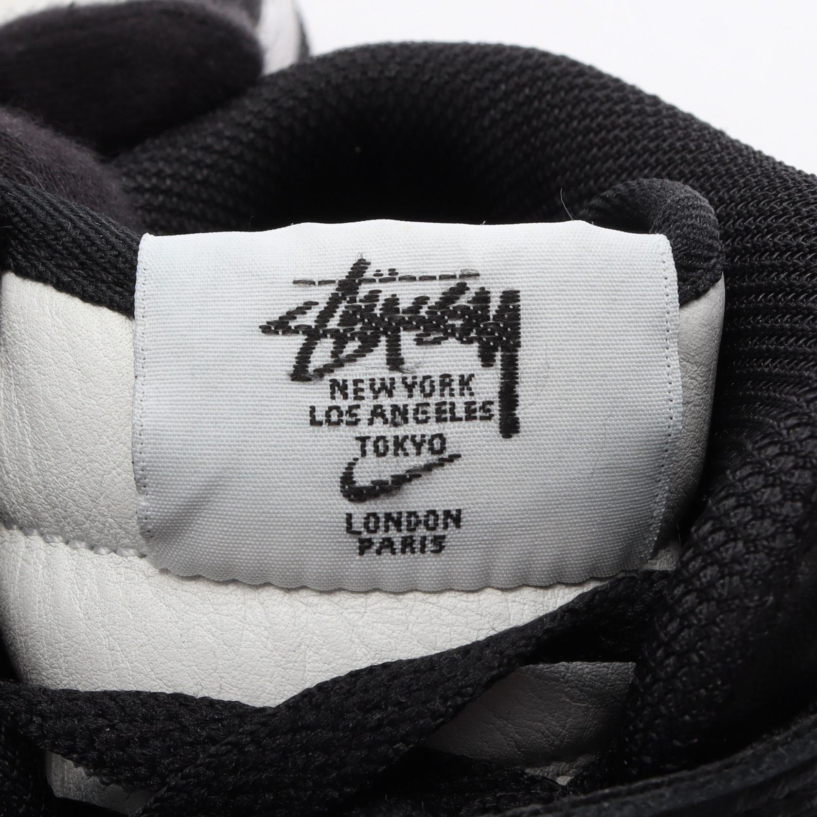 ステューシー NIKE × STUSSY AIR FORCE 1 MID レザースニーカー