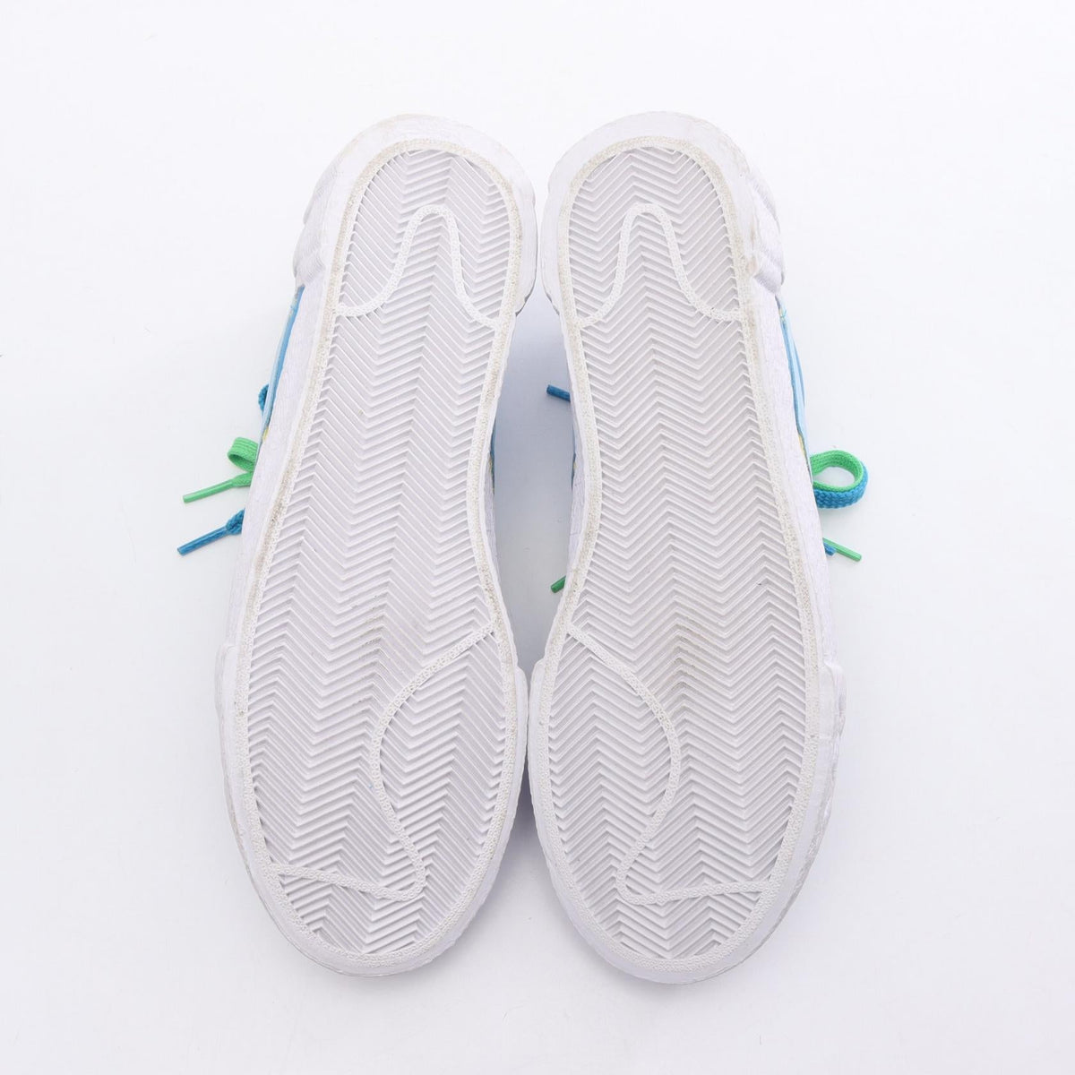 ナイキ NIKE × KAWS × sacai Blazer Low レザースニーカー