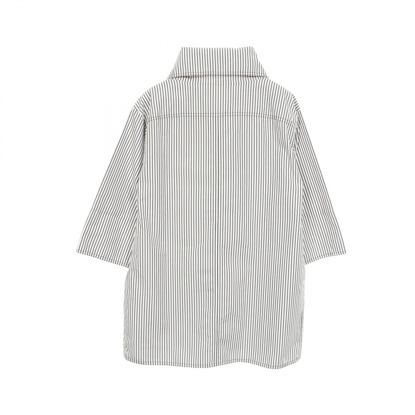 シャネル ストライプ コットンコート