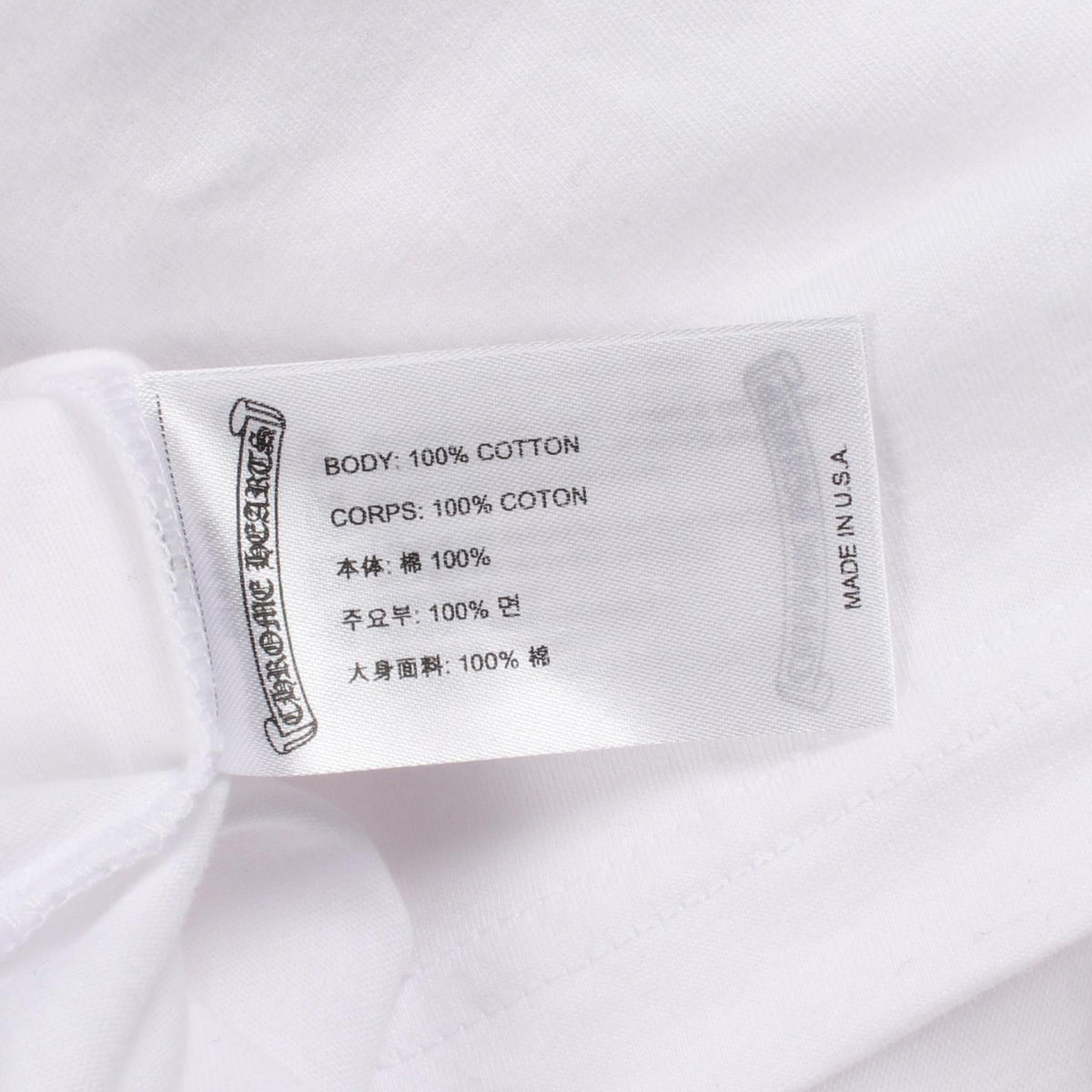 クロムハーツ コットン 半袖Tシャツ