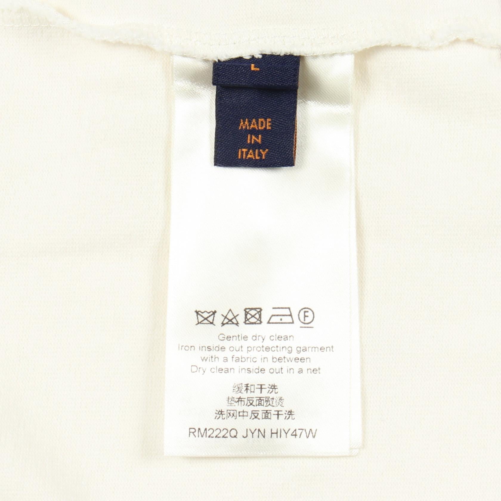 ルイヴィトン インサイドアウト STAPLES EDITION コットン半袖Tシャツ