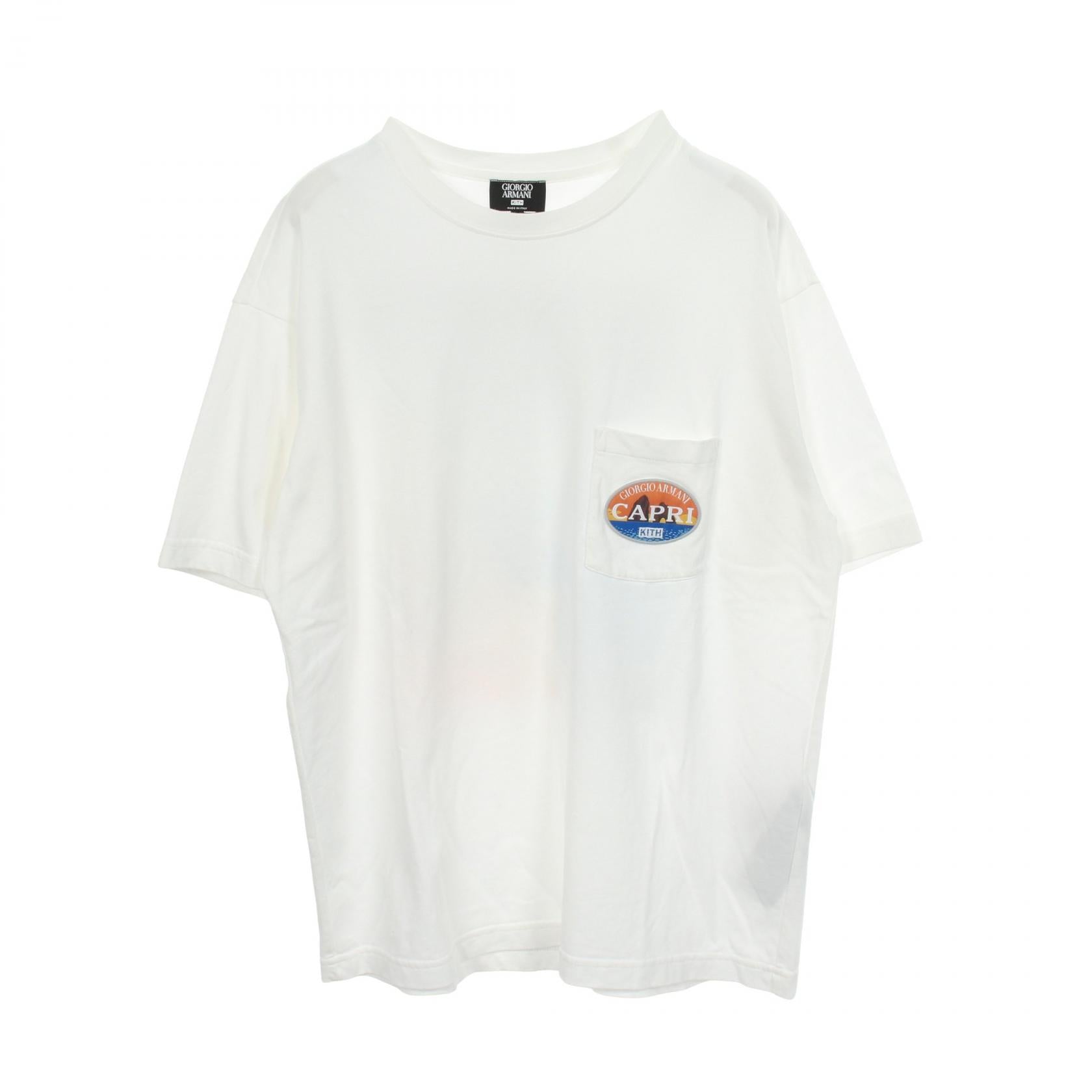 ジョルジオアルマーニ KITH CAPRI コットン 半袖Tシャツ