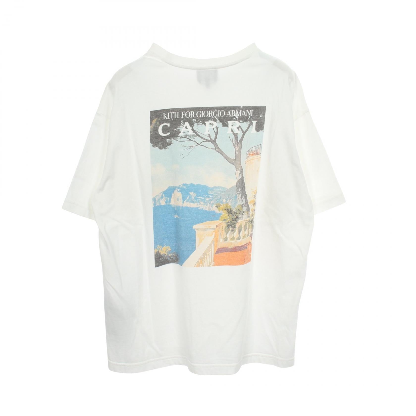 ジョルジオアルマーニ KITH CAPRI コットン 半袖Tシャツ