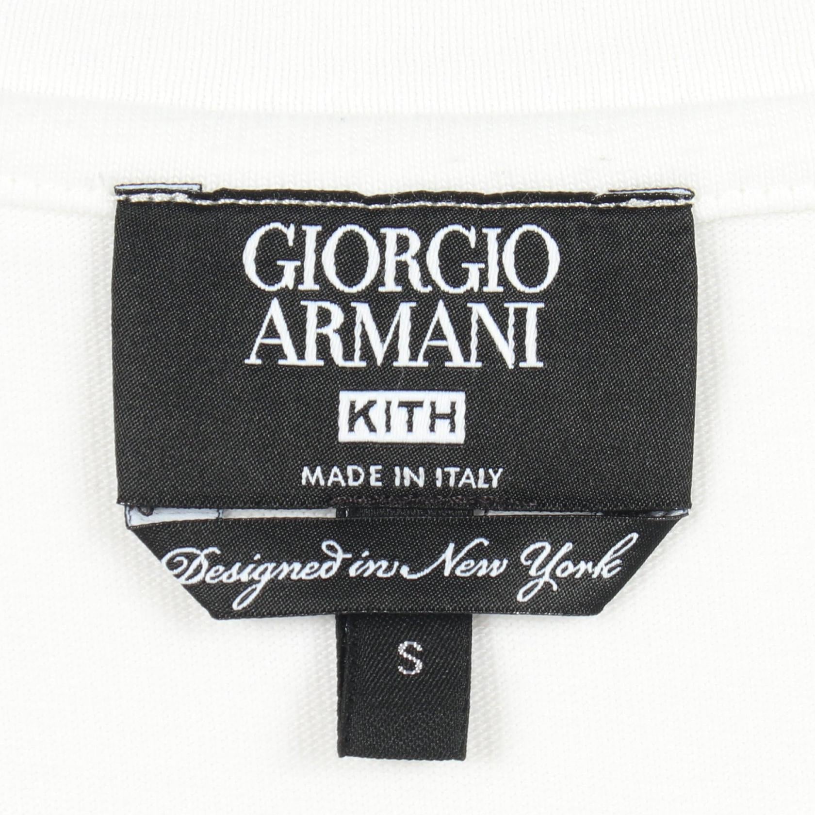 ジョルジオアルマーニ KITH CAPRI コットン 半袖Tシャツ
