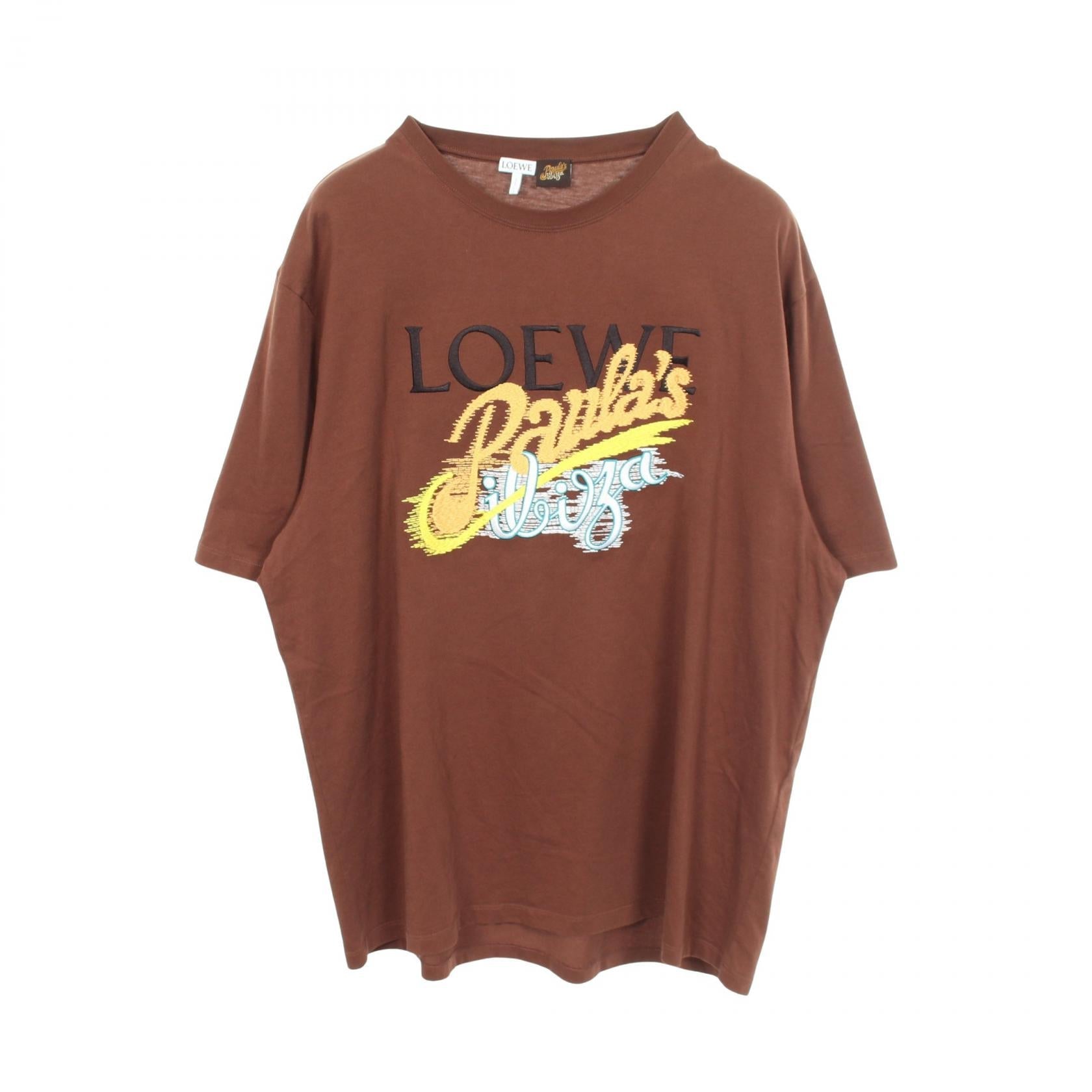 ロエベ パウラズイビザ コットン 半袖Tシャツ