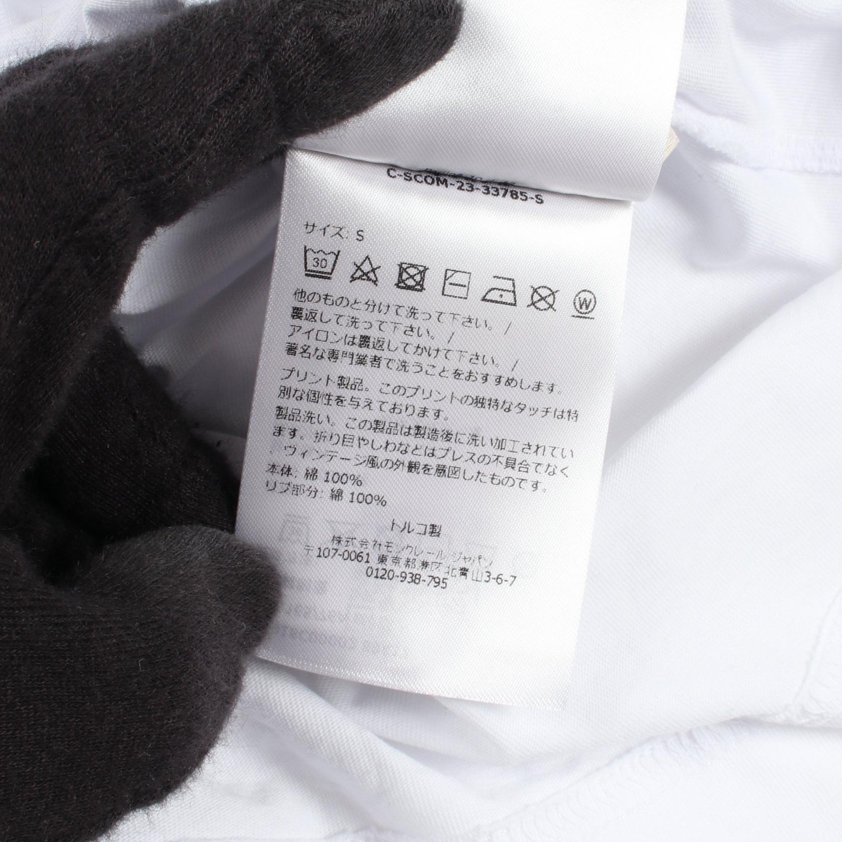 モンクレール コットン半袖Tシャツ