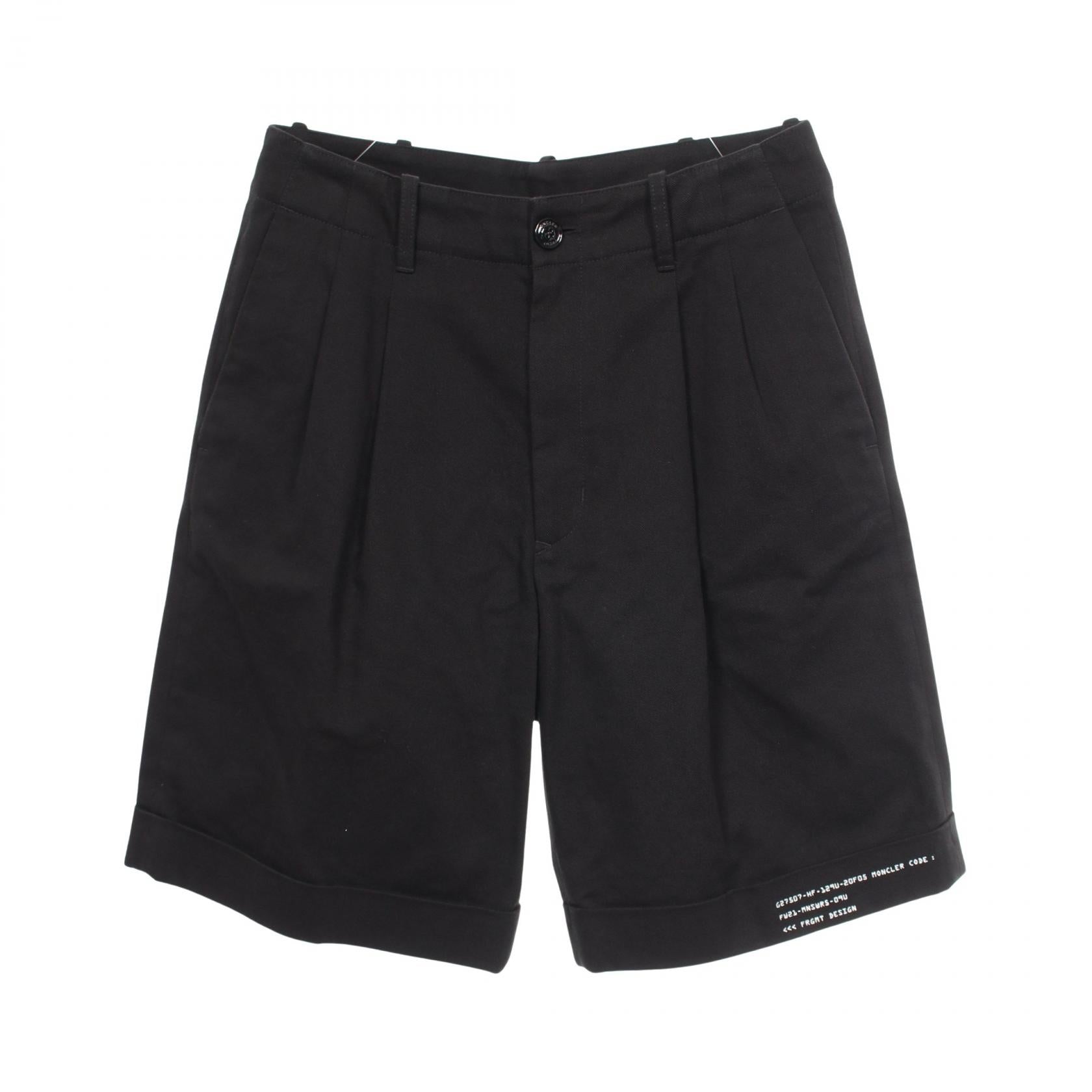 モンクレール GENIUS 7 FRAGMENT HIROSHI FUJIWARA コットンショートパンツ