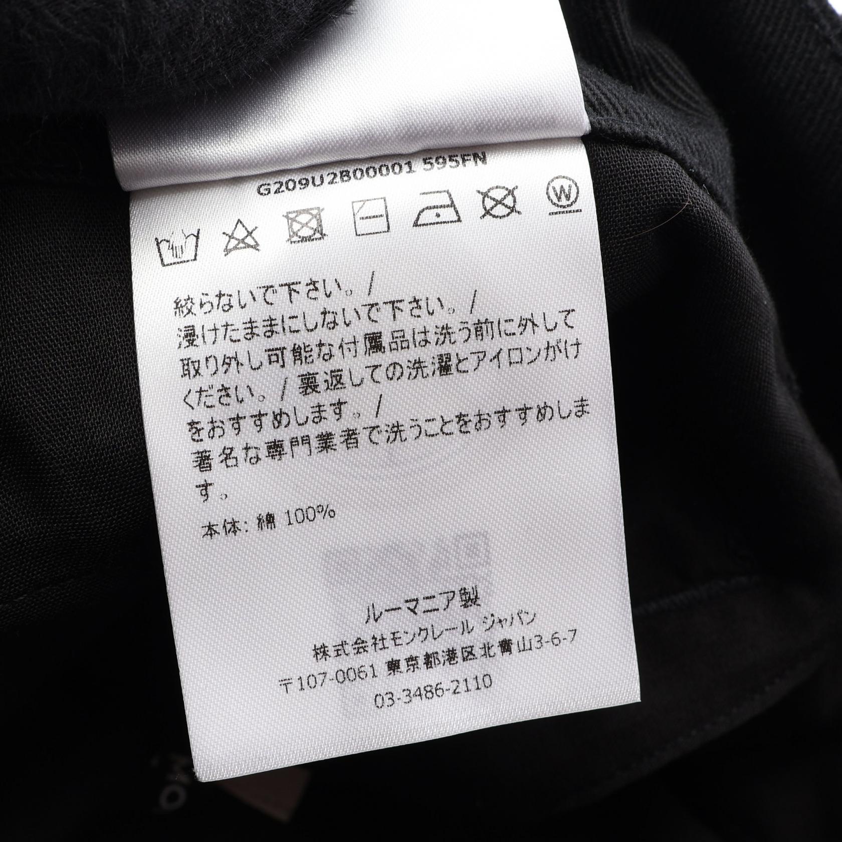 モンクレール GENIUS 7 FRAGMENT HIROSHI FUJIWARA コットンショートパンツ