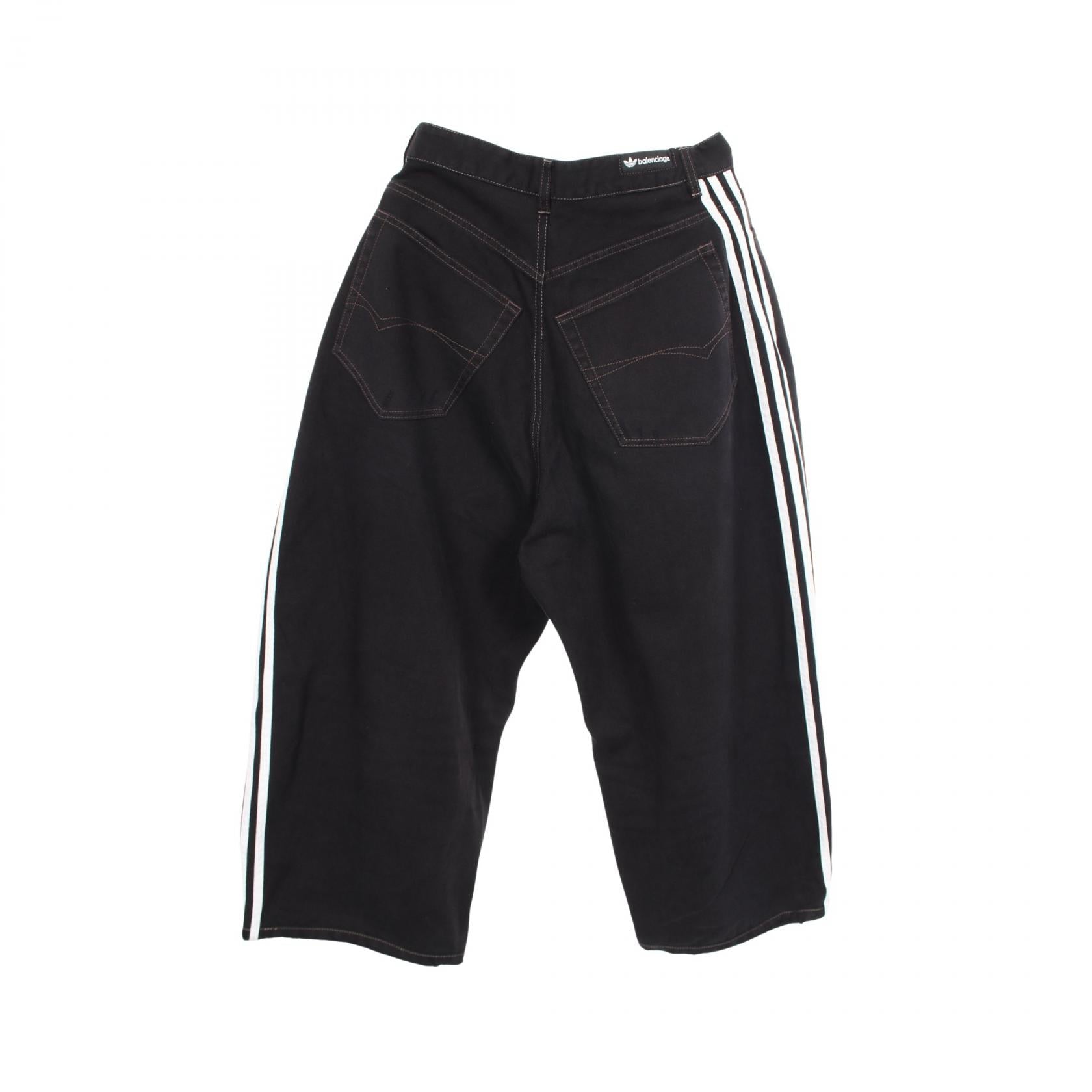バレンシアガ バレンシアガ×adidas コットンデニムパンツ