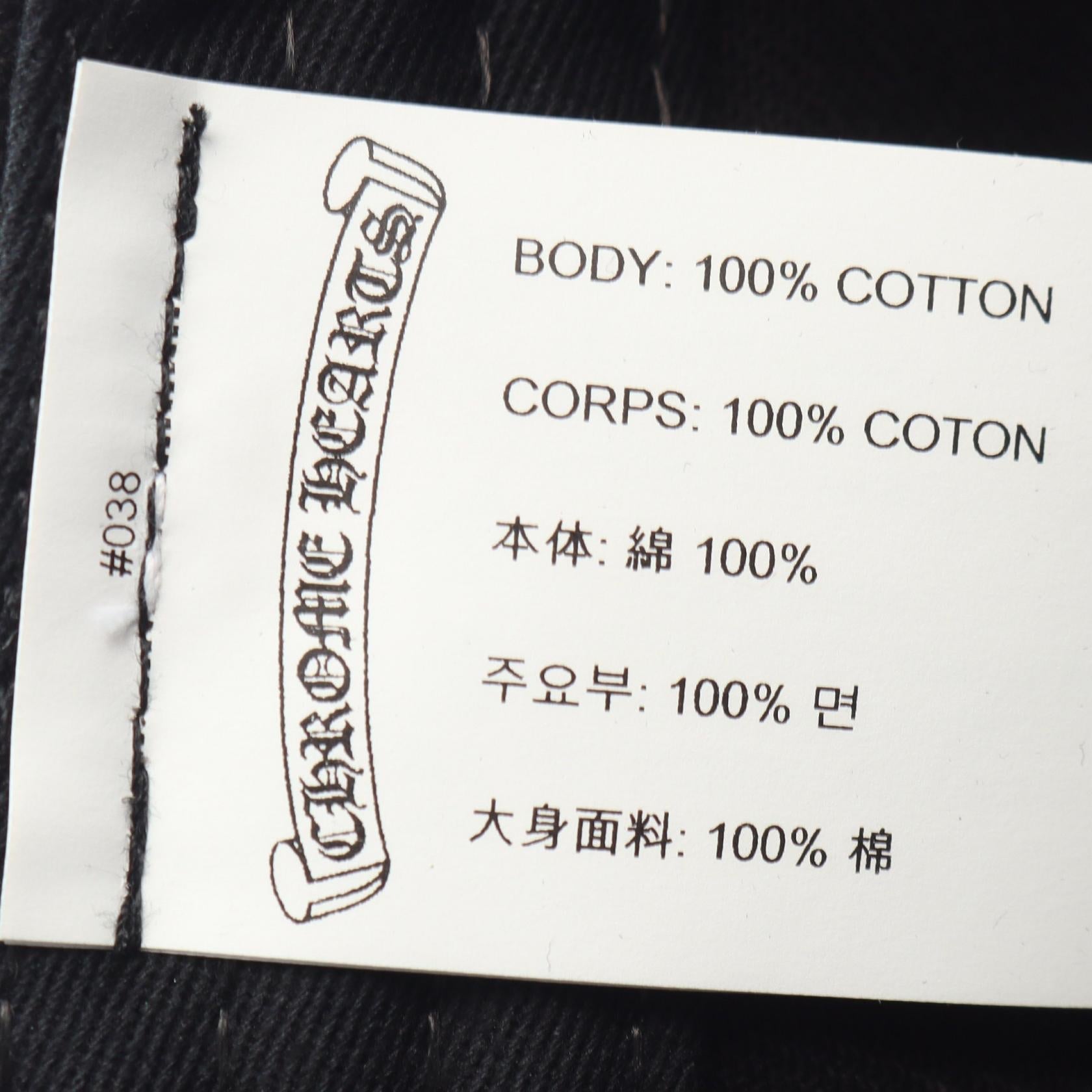 クロムハーツ Vertical Logo コットンキャップ