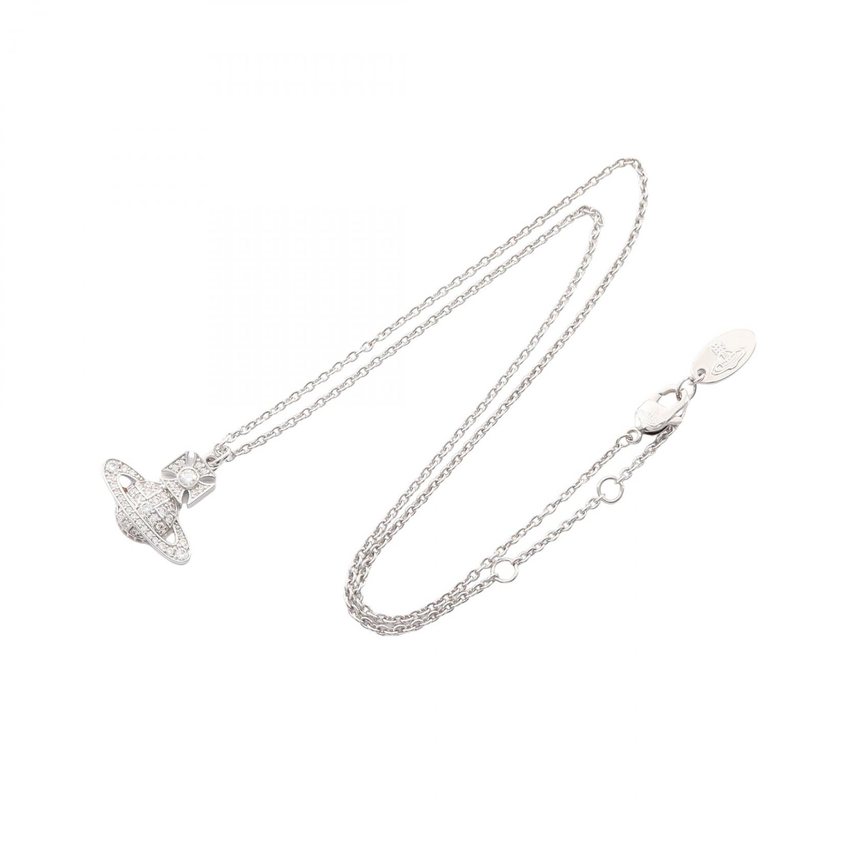 ヴィヴィアンウエストウッド CARMELA BAS RELIEF PENDANT ステンレススチール ネックレス