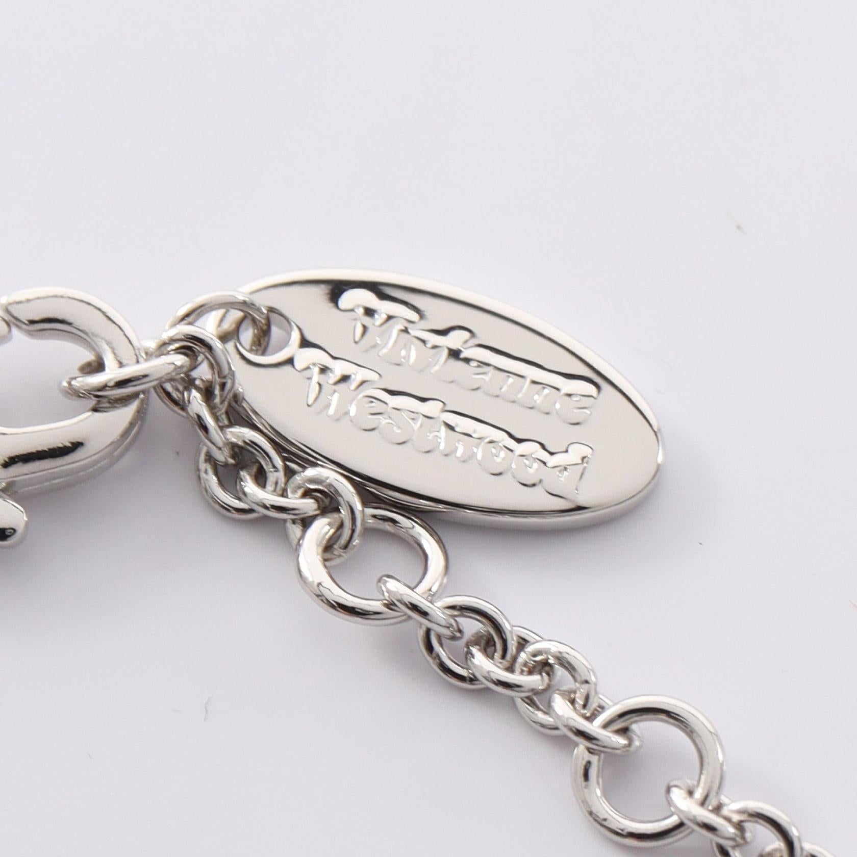 ヴィヴィアンウエストウッド CARMELA BAS RELIEF ステンレススチール ブレスレット
