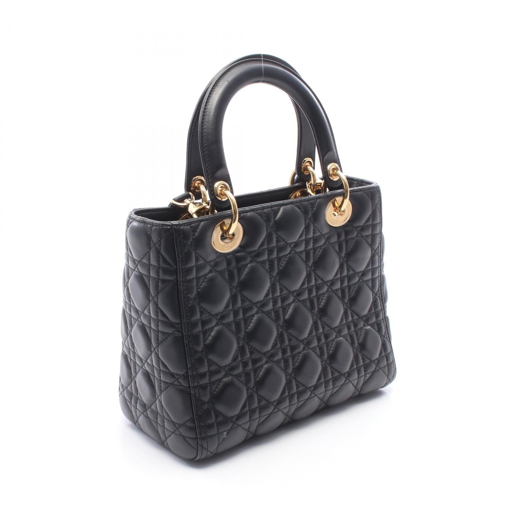 ディオール LADY DIOR ラムスキン 2wayバッグ