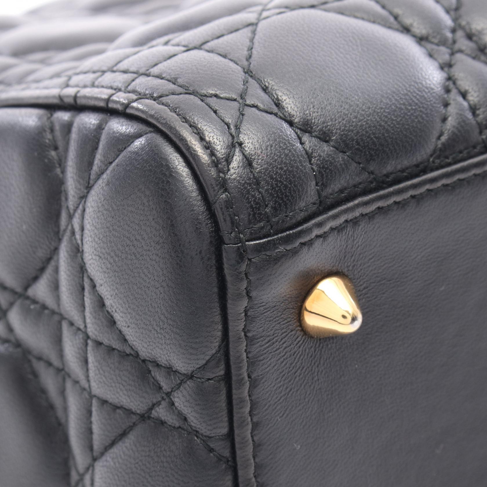 ディオール LADY DIOR ラムスキン 2wayバッグ