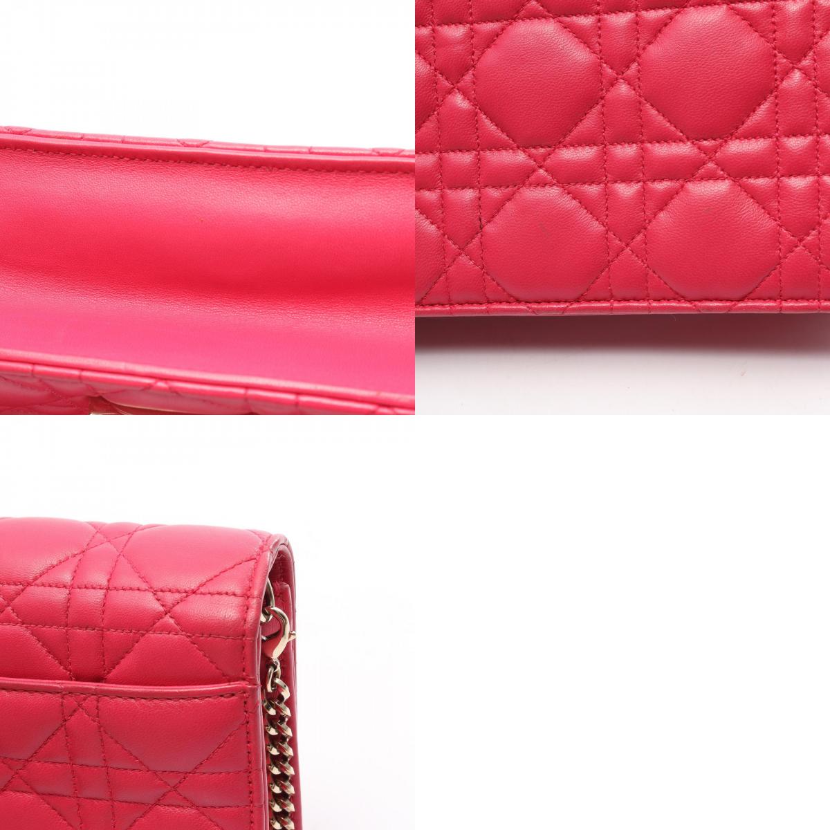 ディオール MISS DIOR レザー ショルダーバッグ