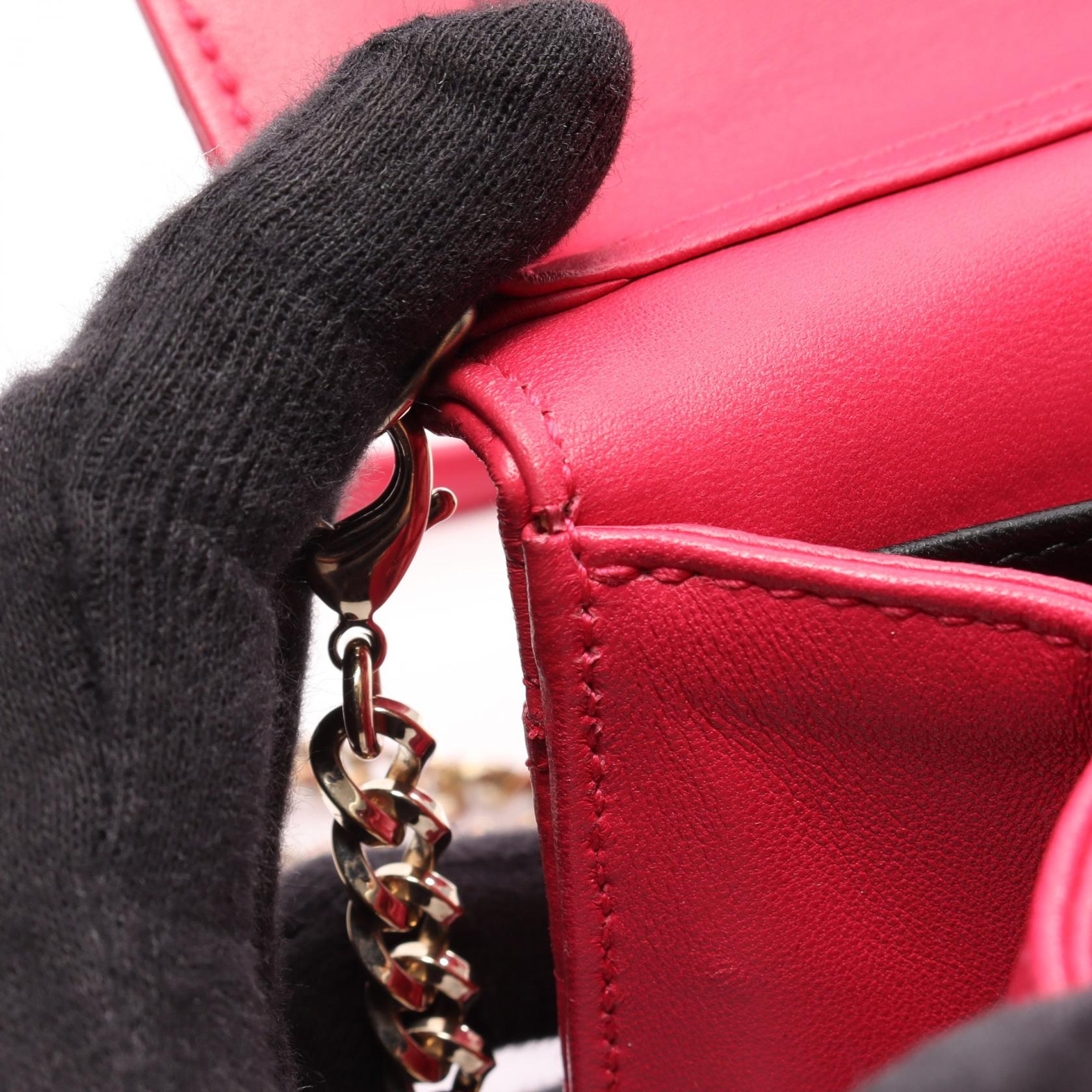 ディオール MISS DIOR レザー ショルダーバッグ