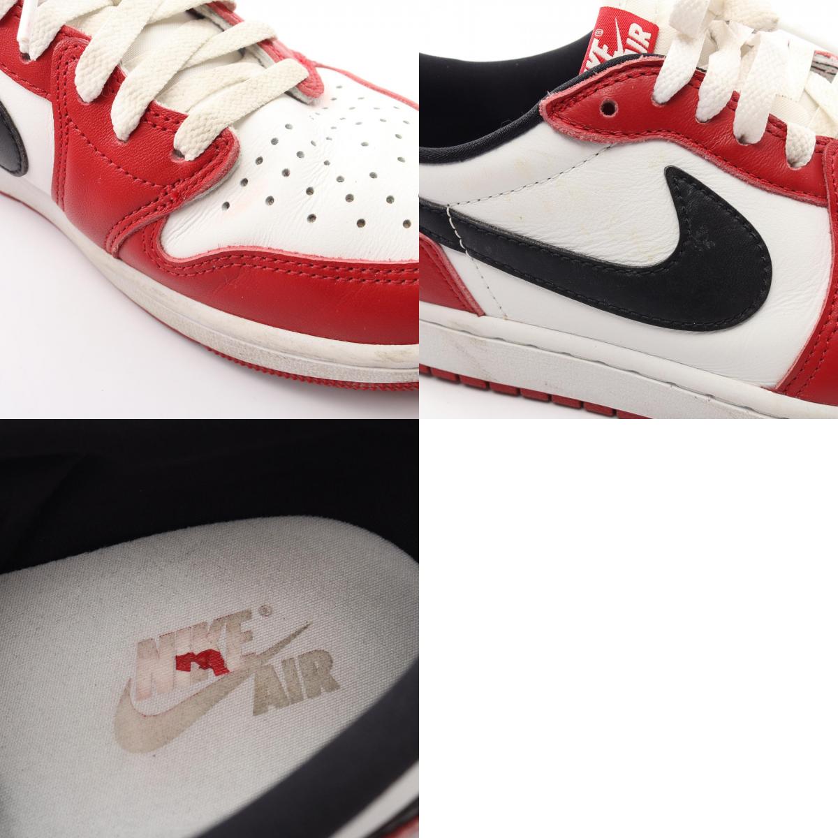 ナイキ AIR JORDAN 1 RETRO LOW OG レザースニーカー