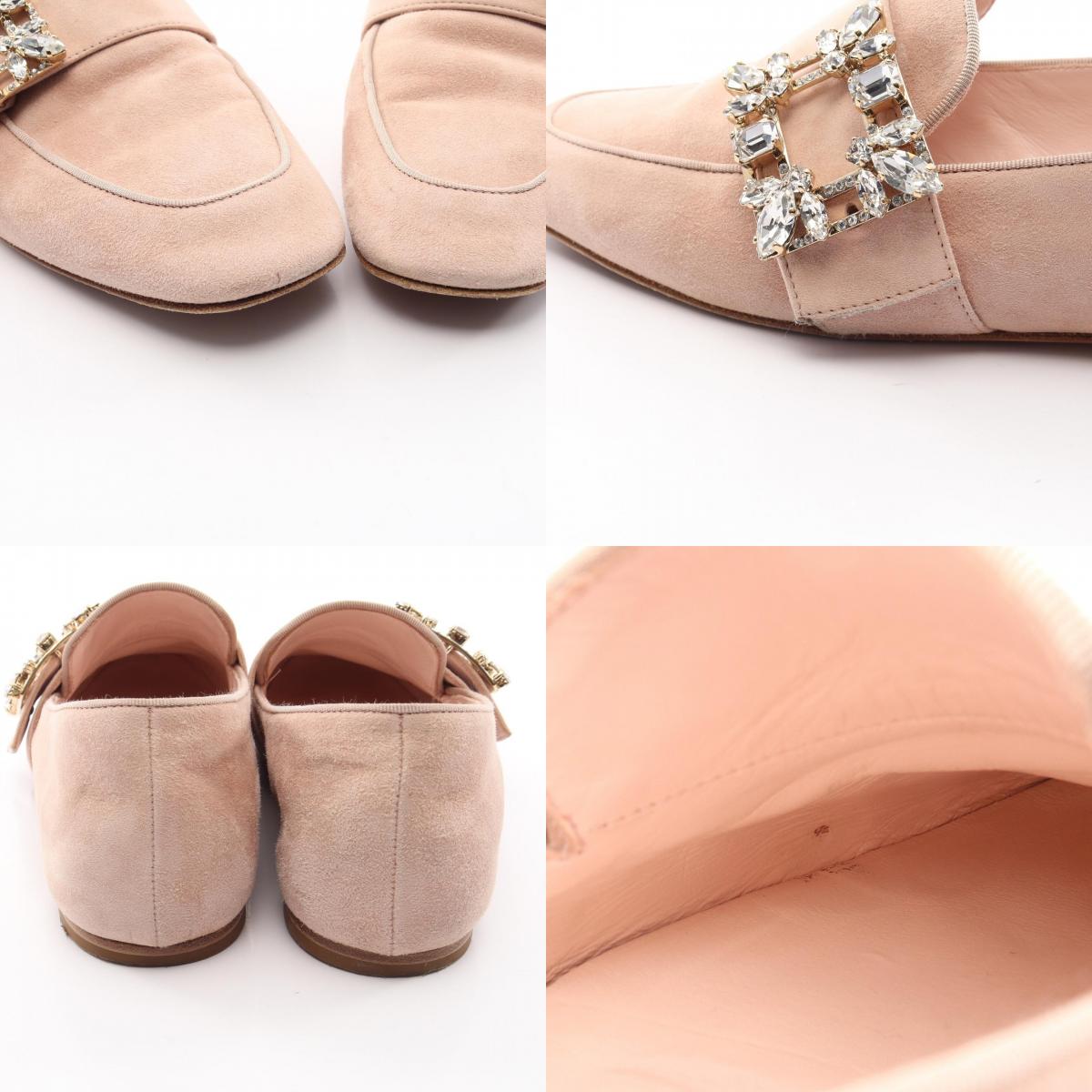 ロジェヴィヴィエ Mini Broche スエードカジュアルシューズ
