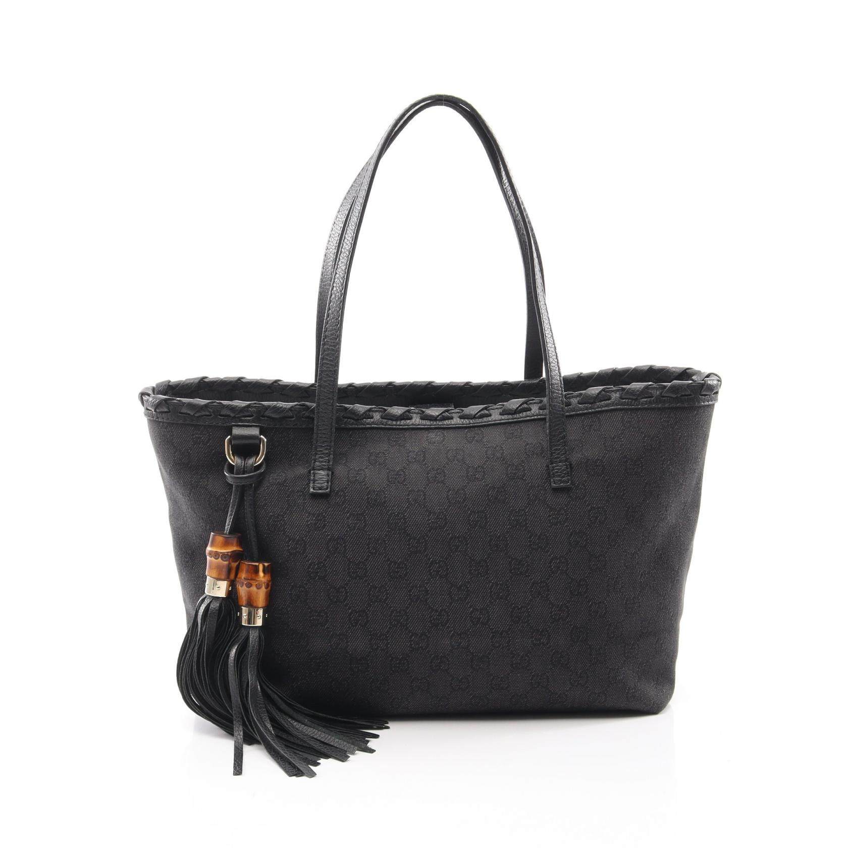 グッチ バンブー GGキャンバス トートバッグ