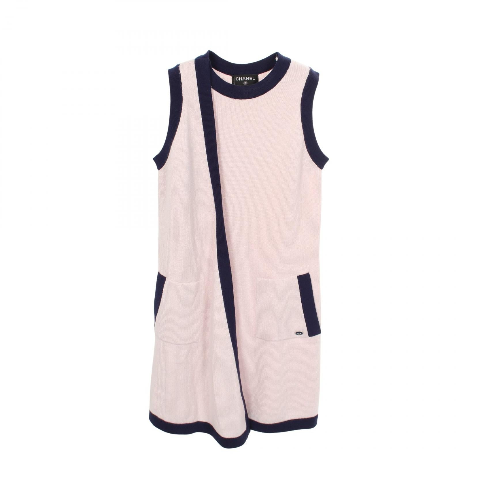 シャネル カシミヤワンピース