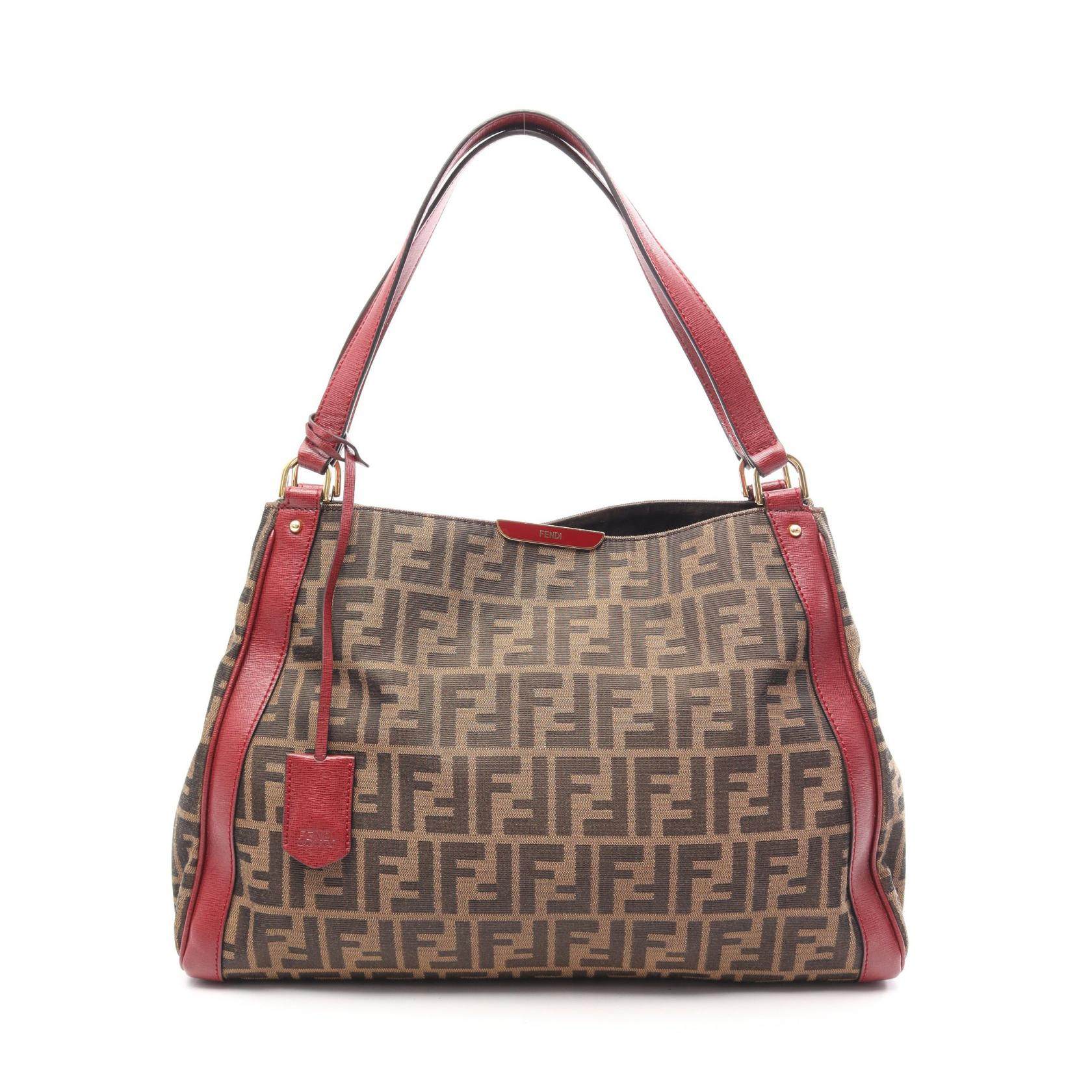 フェンディ ズッカ キャンバストートバッグ
