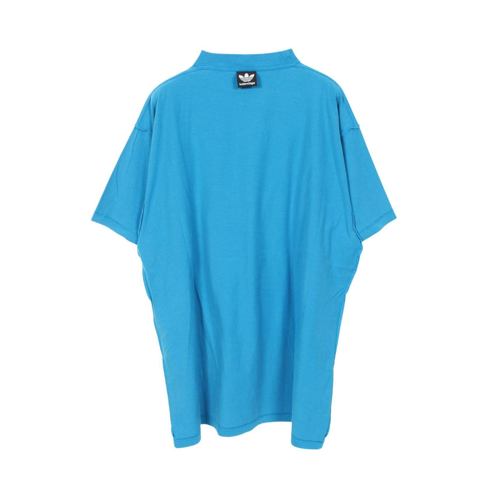バレンシアガ x adidas コットン半袖Tシャツ