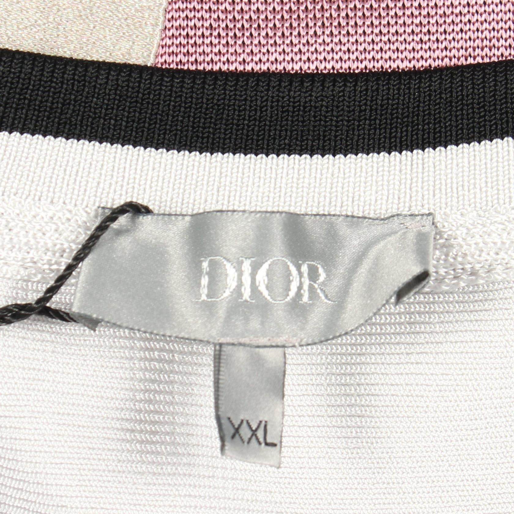 ディオール ロゴエンブロイダリー レーヨン長袖Tシャツ