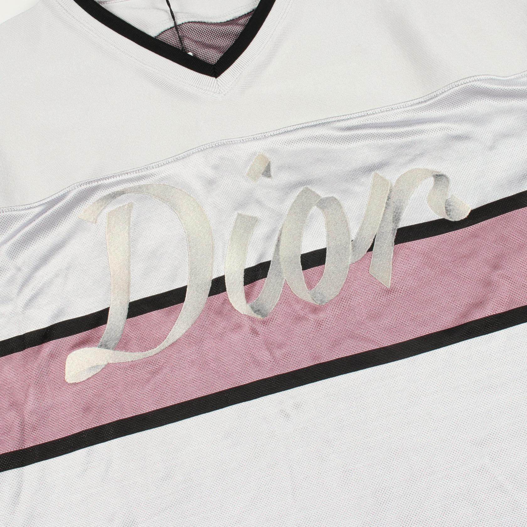 ディオール ロゴエンブロイダリー レーヨン長袖Tシャツ