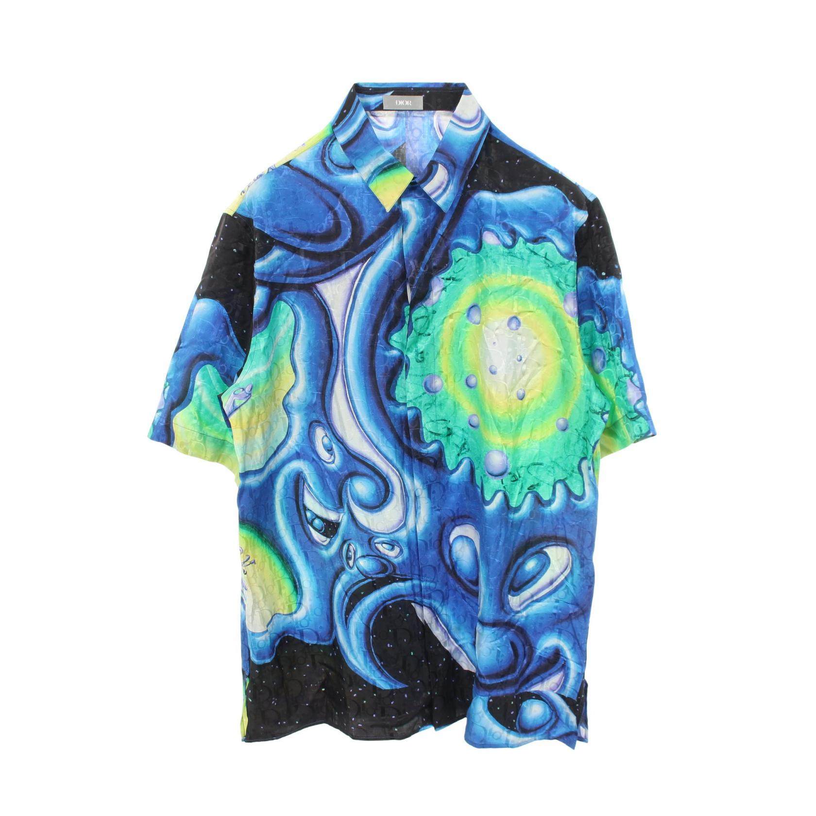 ディオール オブリーク シルクコットントップス