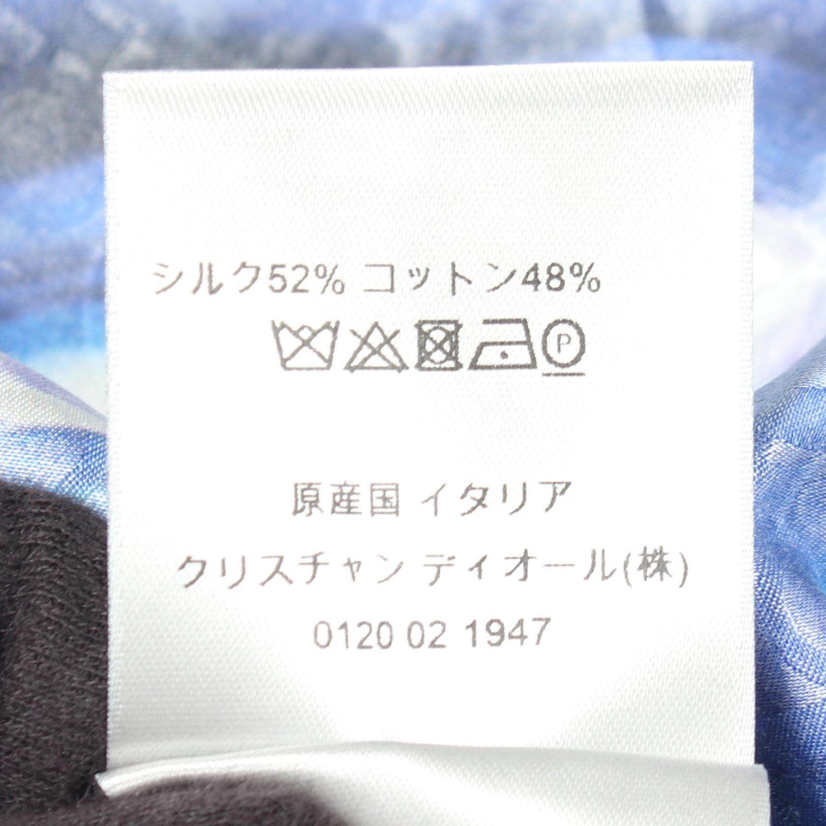 ディオール オブリーク シルクコットントップス