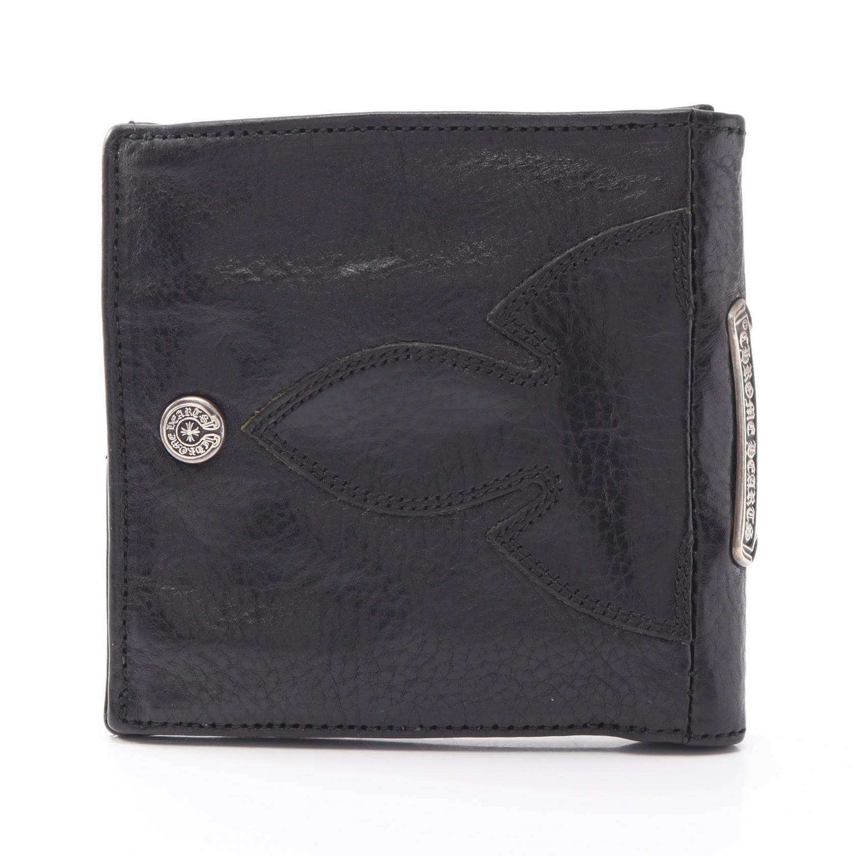 クロムハーツ Caching In Wallet レザー二つ折り財布