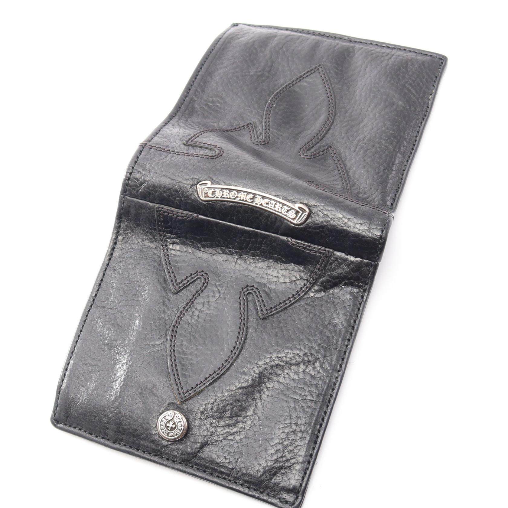 クロムハーツ Caching In Wallet レザー二つ折り財布