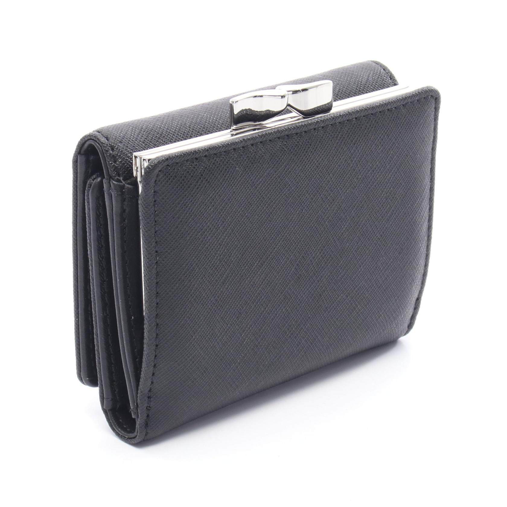 ヴィヴィアンウエストウッド SMALL FRAME WALLET レザー三つ折り財布