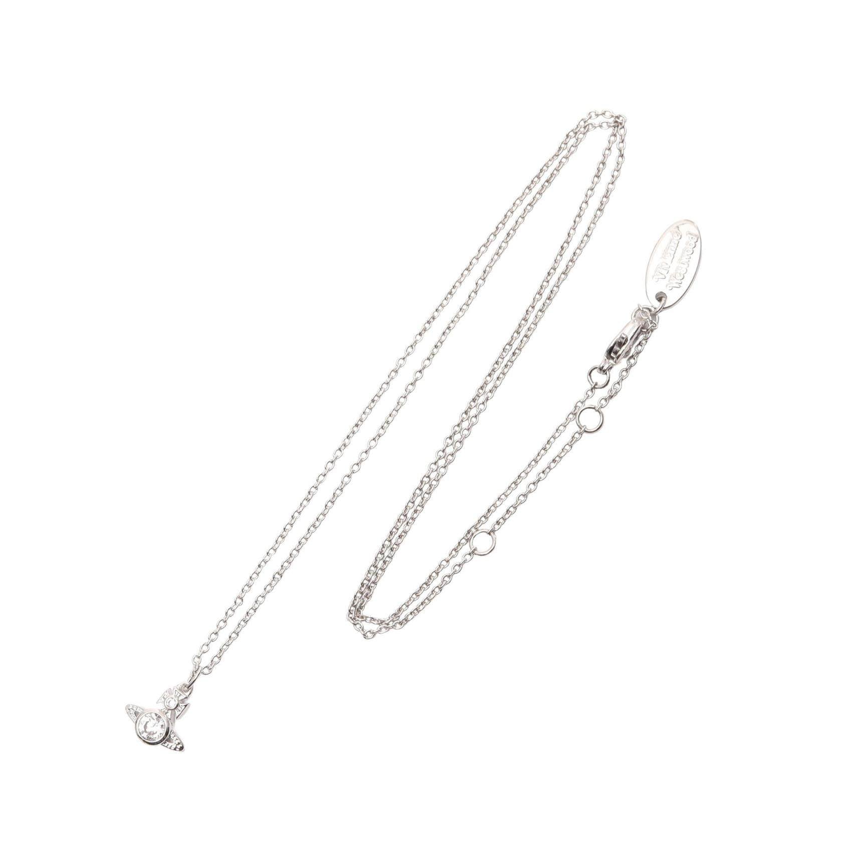 ヴィヴィアンウエストウッド LONDON ORB PENDANT ステンレススチールネックレス